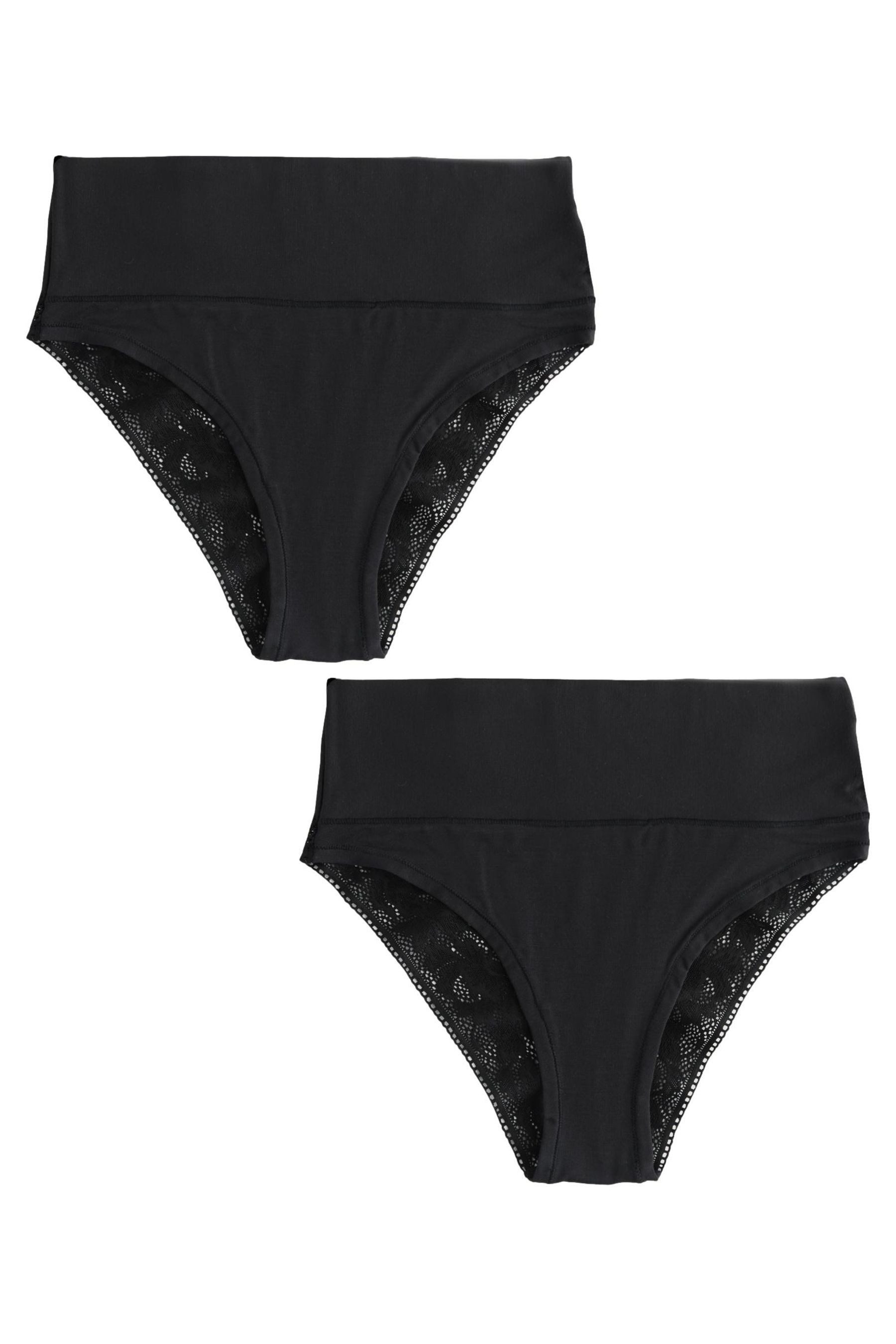 Slip Ultimate Comfort Modal-Slips mit Spitze, 2er-Pack