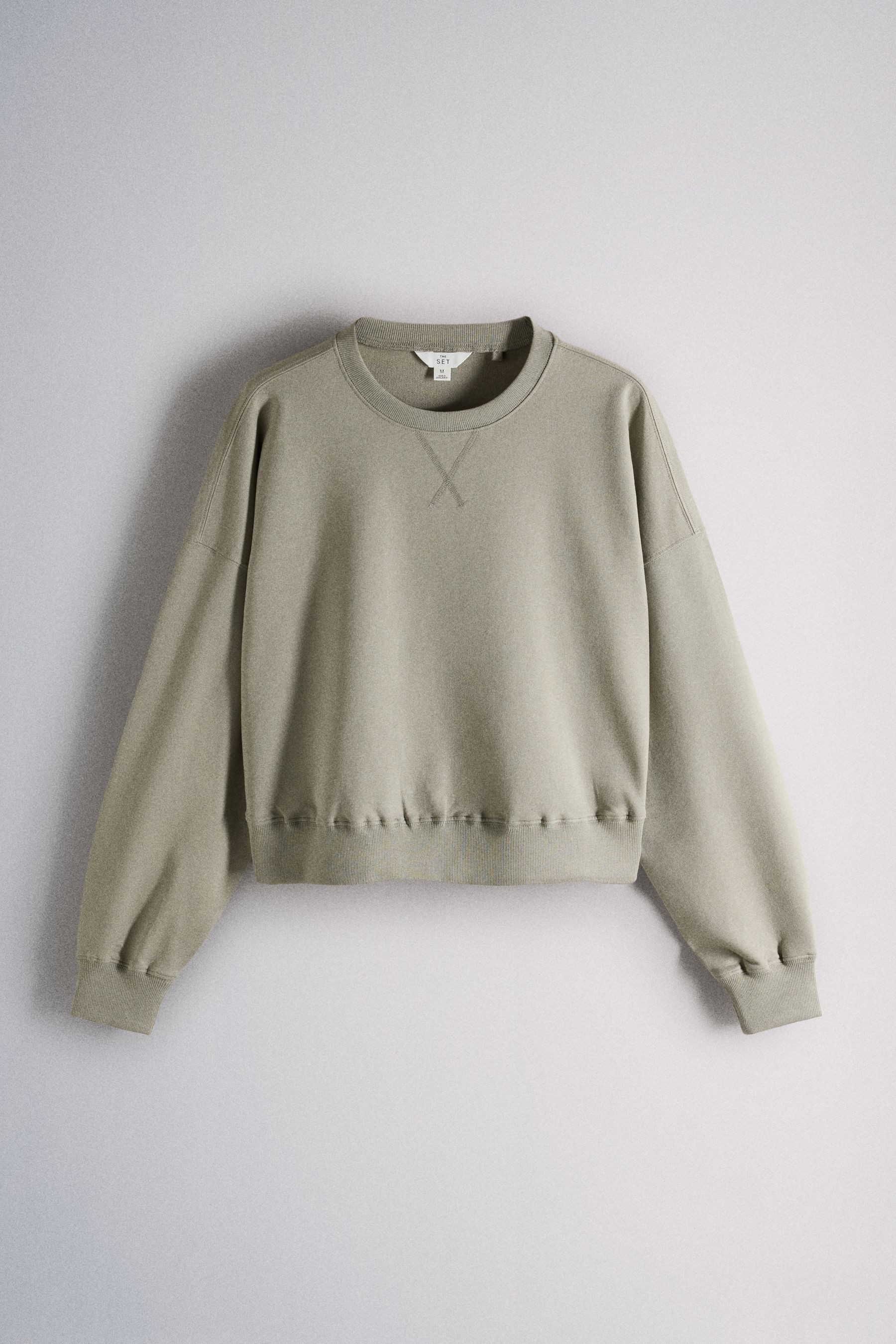 The Set Sweater The Set Sweatshirts im Boxy Fit, 3er-Pack (3-tlg) – Bild 4 von 5