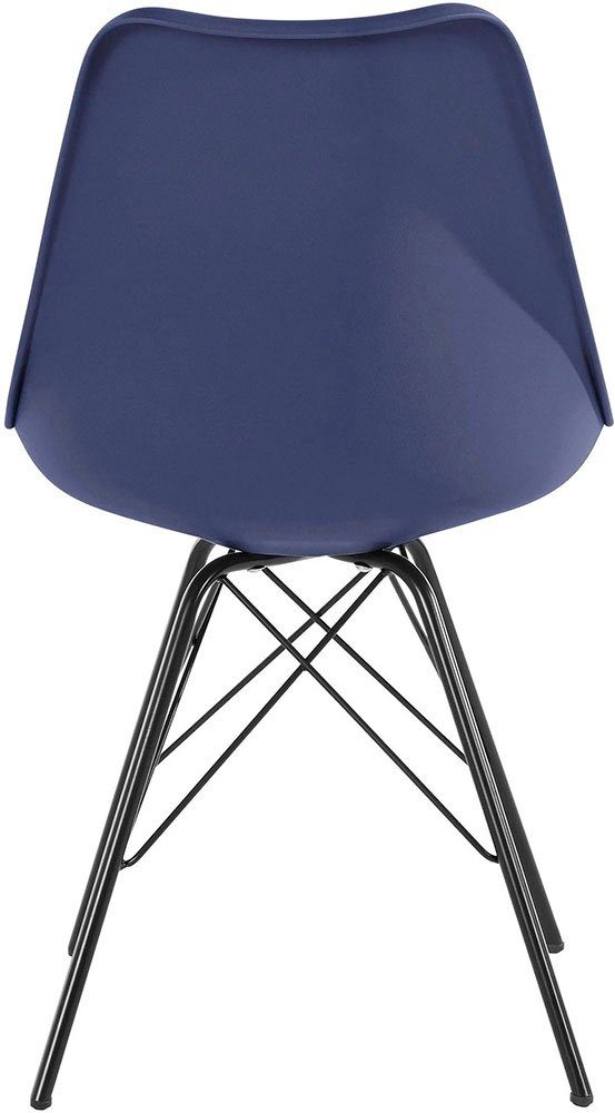 Homexperts 4-Fußstuhl Ursel 01 (2 St), Sitzschale mit Sitzkissen in  Kunstleder, Verleiht dem Raum ein exclusives Look