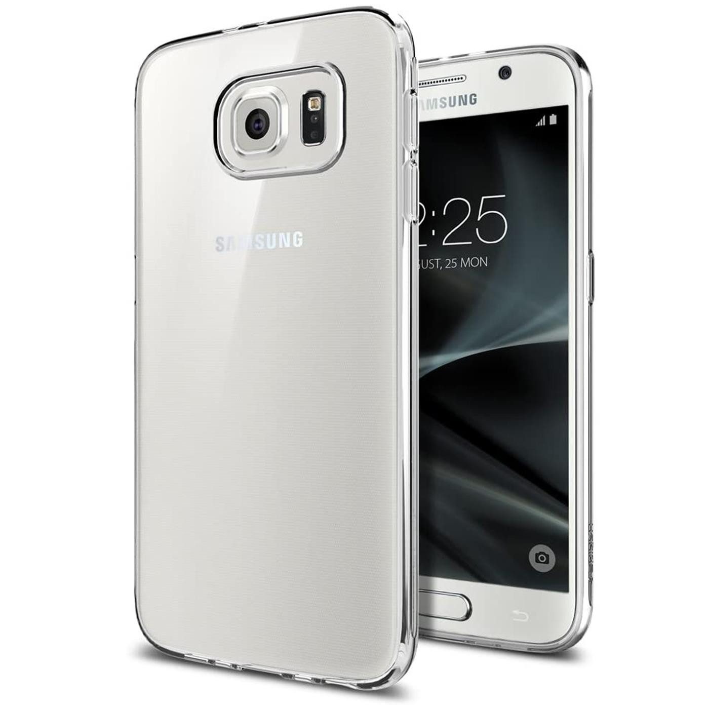 CoolGadget Handyhülle Transparent Ultra Slim Case für Samsung Galaxy S7 5,1 Zoll, Silikon Hülle Dünne Schutzhülle für Samsung S7 Hülle