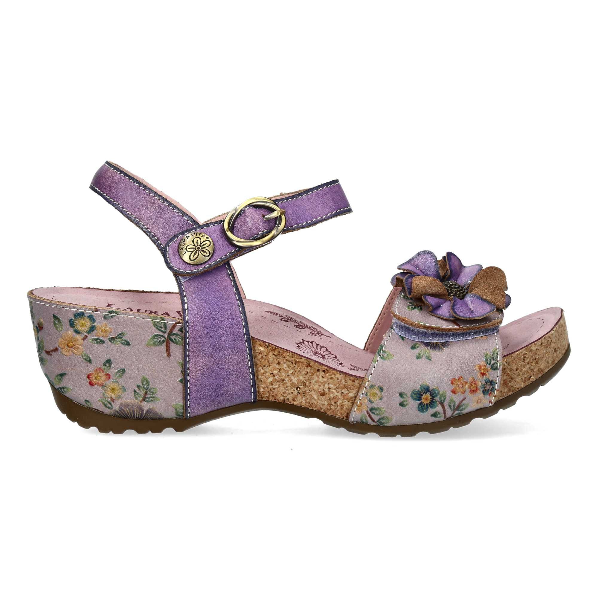 LAURA VITA Laura Vita Damen Sandalette - DAPHNEO 07-LILAS in lila Sandalette