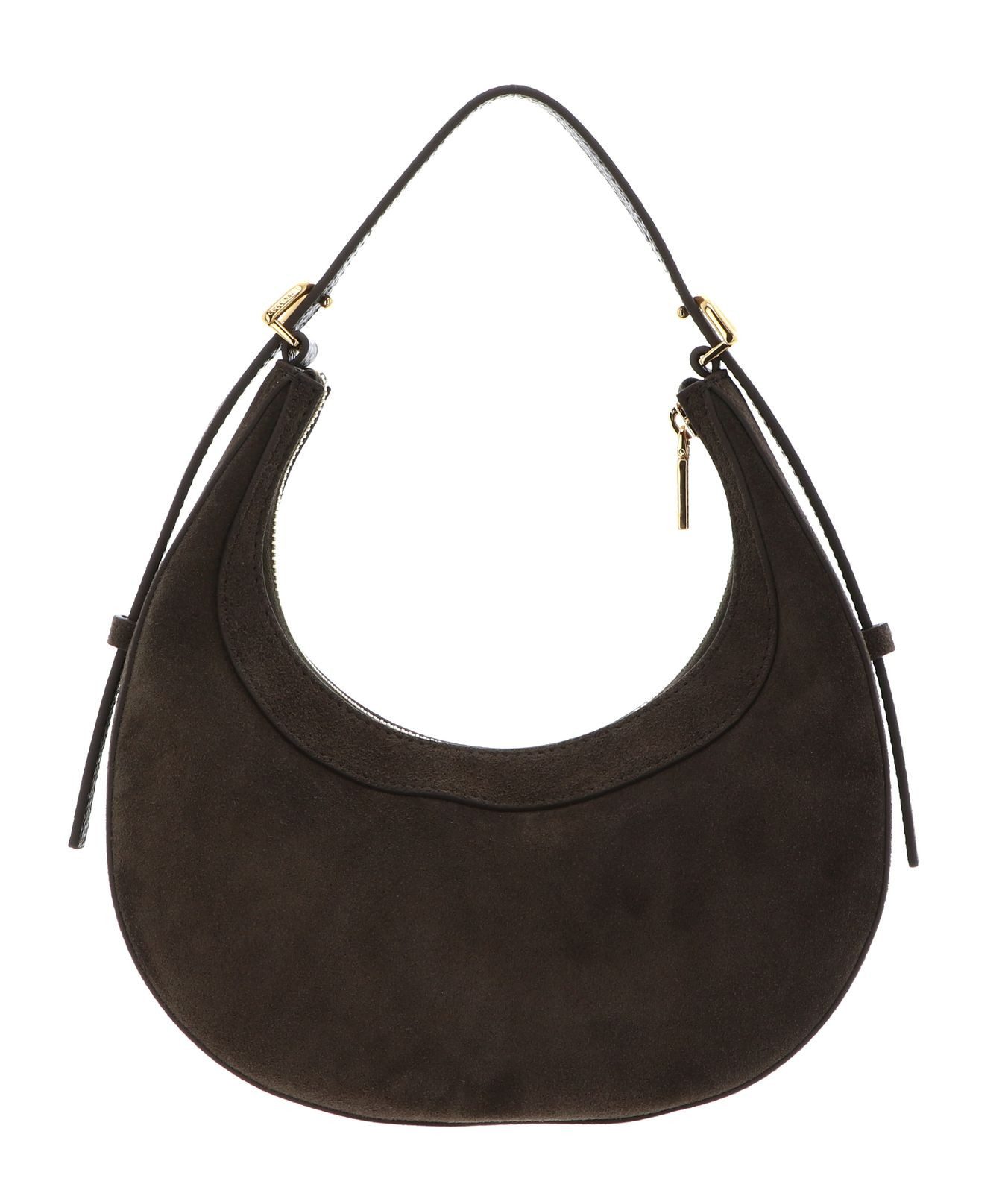 COCCINELLE Handtasche Mini Bag Suede Leather / Grained Leather, aus echtem Rindsleder