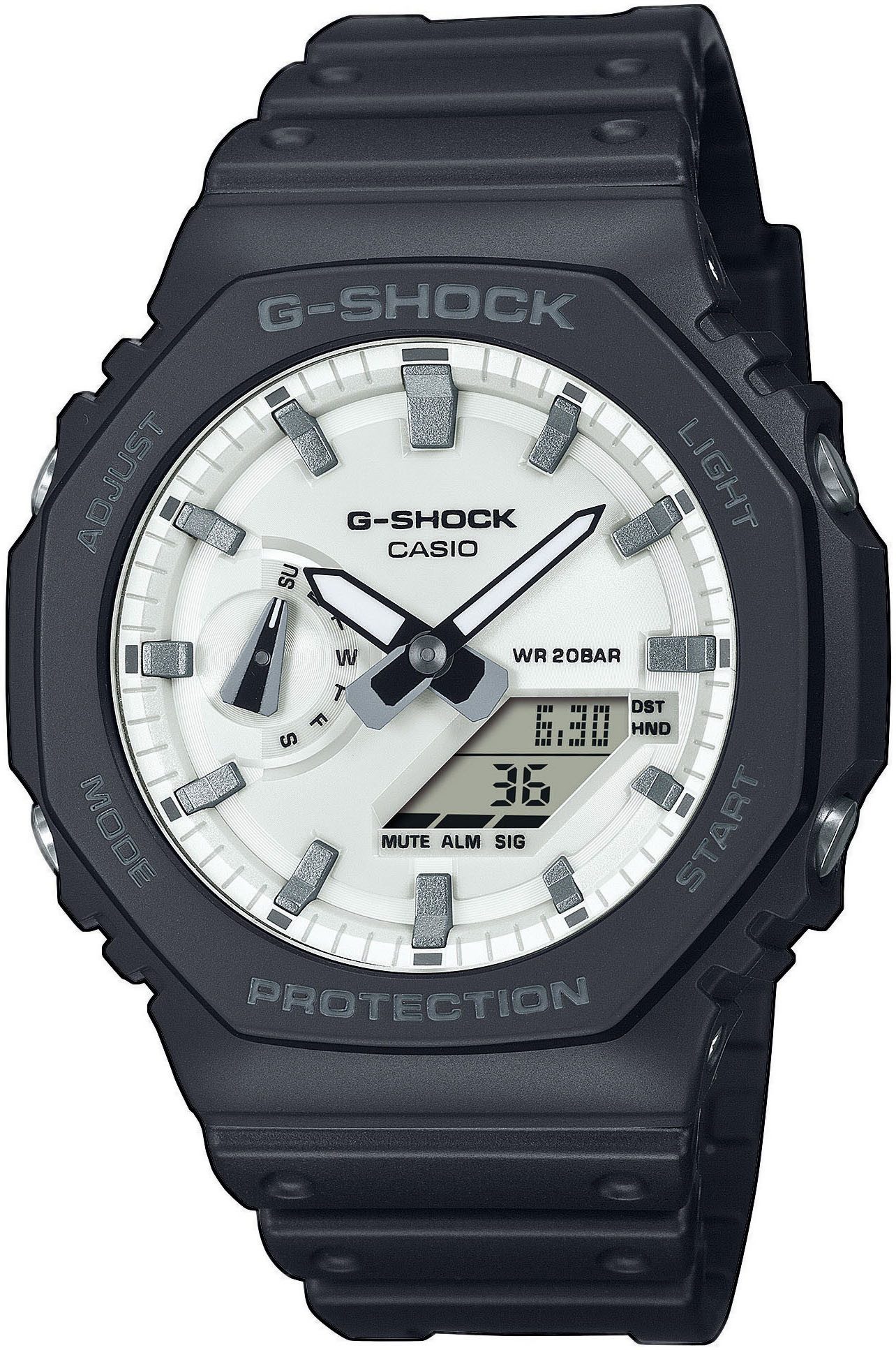 CASIO G-SHOCK Chronograph GA-2100WD-1AER, Quarzuhr,Armbanduhr,Herrenuhr, di günstig online kaufen