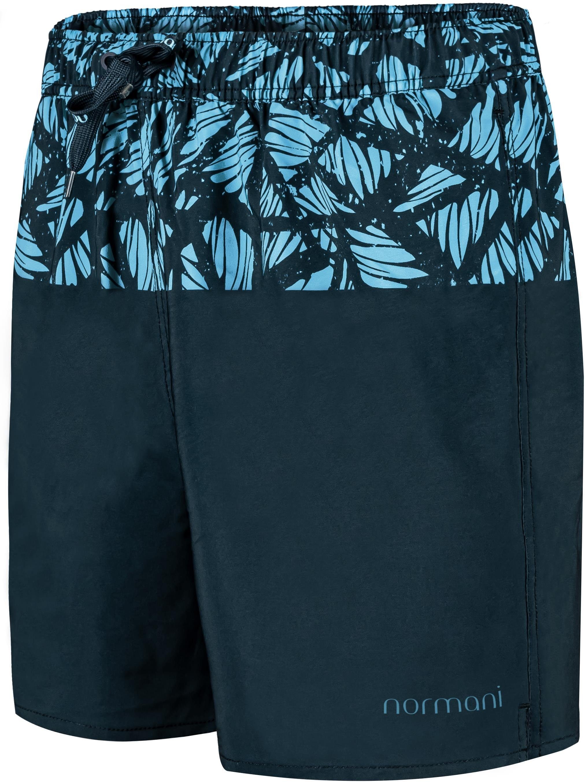 Badehose Lahaina Blau normani für Herren Boardshorts Badeshorts Herren Badeshorts