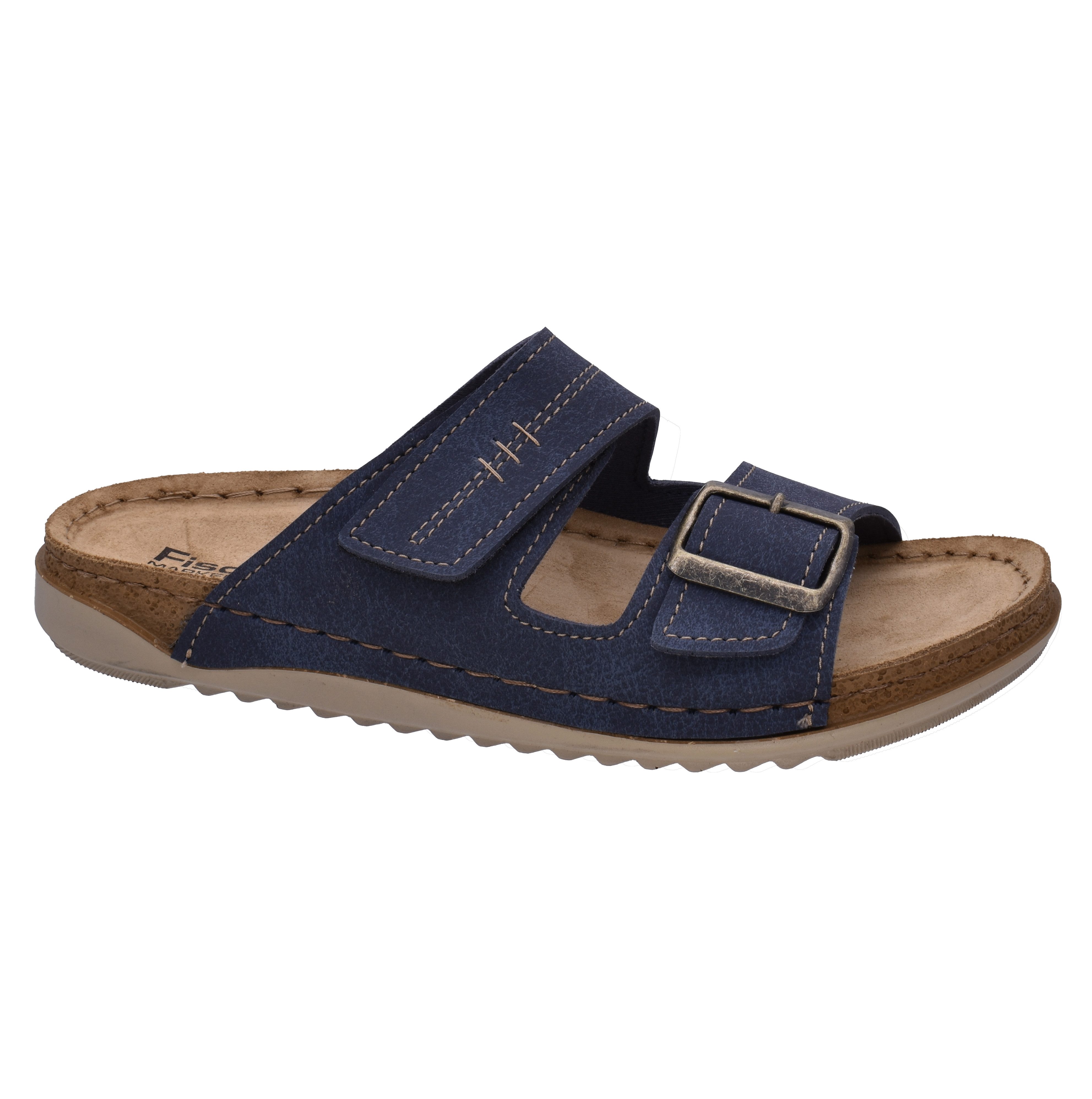 Fischer-Markenschuh Sarah Pantolette aus Nappalino (Lederimitat), mit Fleec günstig online kaufen