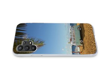 MuchoWow Handyhülle Strand - Bus - Surfen, Handyhülle Samsung Galaxy A32 5G, Smartphone-Bumper, Print, Handy