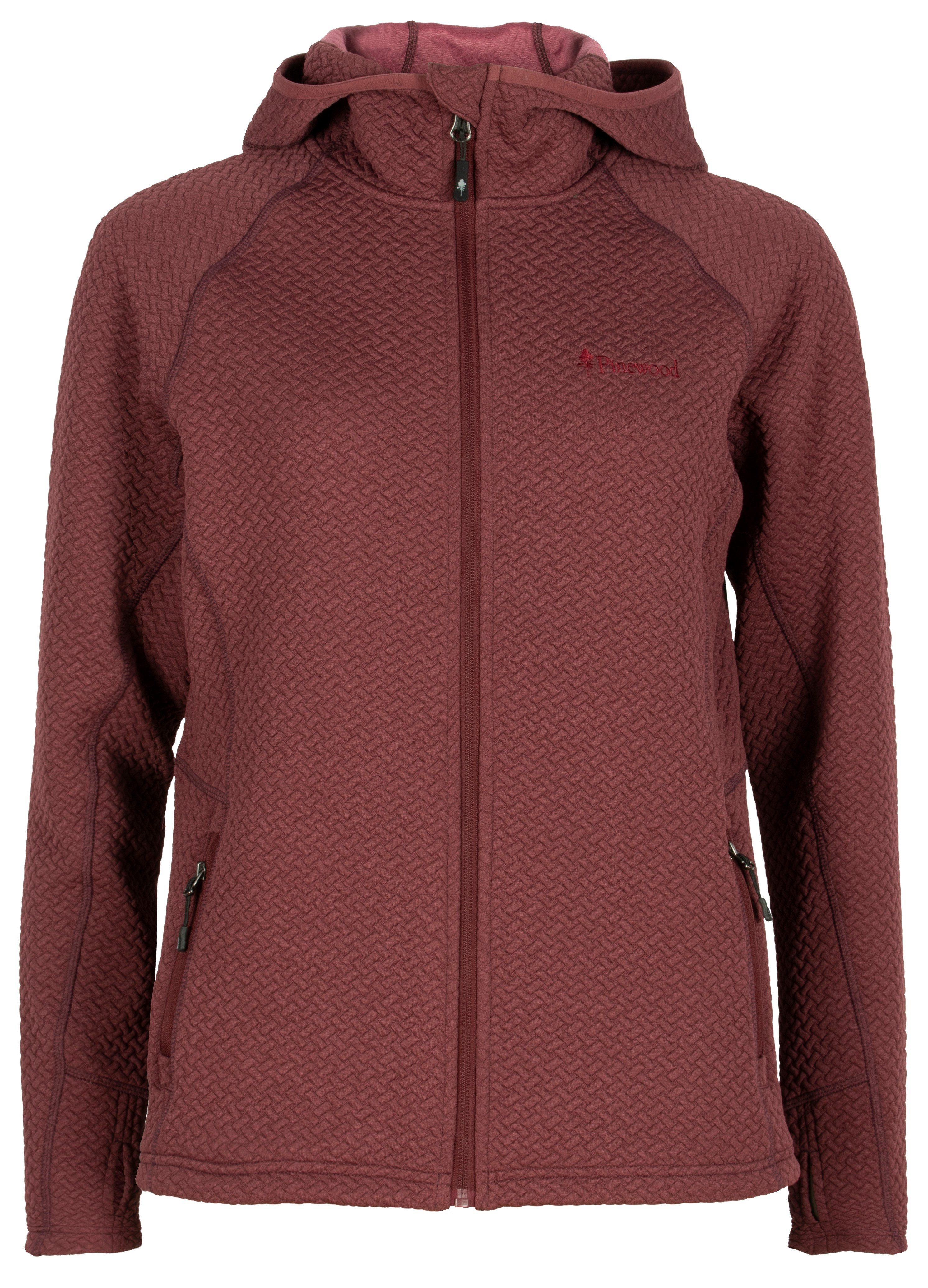 Pinewood Funktions-Kapuzensweatjacke EVERYDAY TRAVEL CS Kapuzenjacke, Zip-Hoody