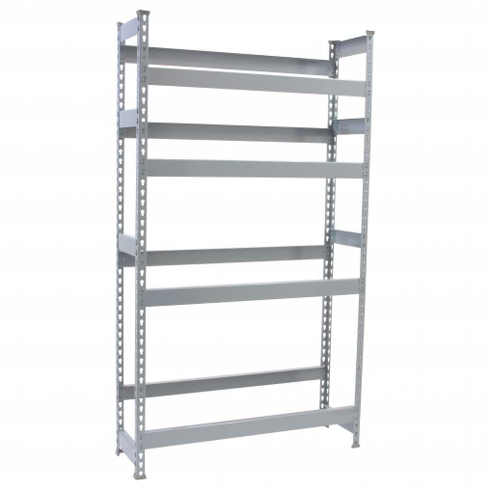 Simon Rack Flaschenregal Getränkekistenregal SIMONBOTTLE HxBxT 200x40-100x30cm Kastenregal, Hochwertiges Getränkekistenregal für Küche Garage auf 4 Ebenen
