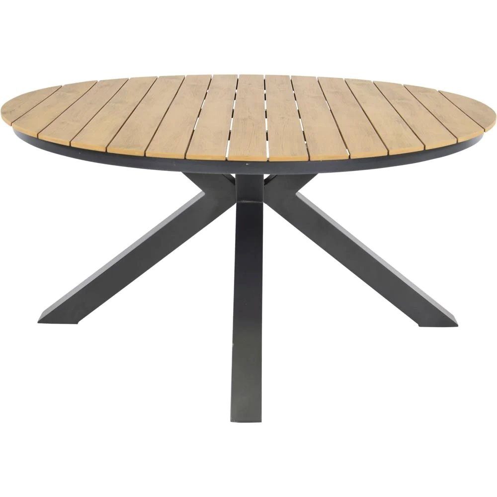 Lesli Living Gartentisch Gartentisch Tafel rund 150cm Arezzo