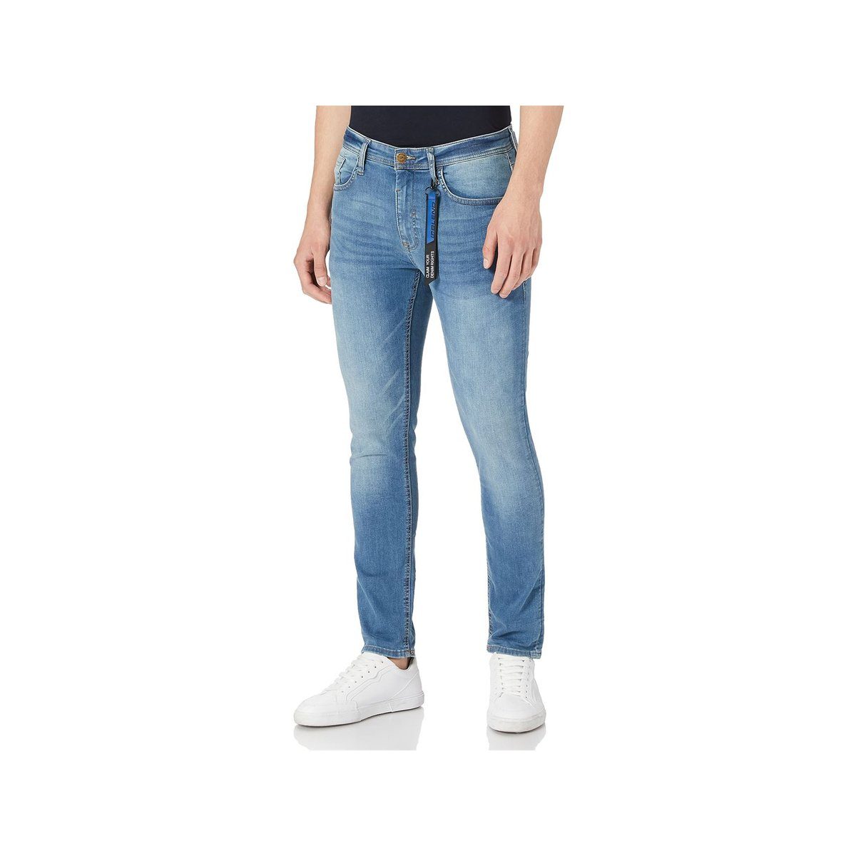 Gutes (1-tlg), Blend Preis-Leistungs-Verhältnis uni 5-Pocket-Jeans