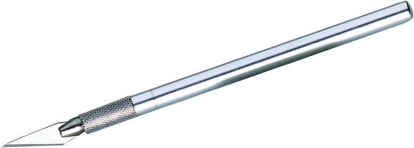 ALCO Cutter Skalpell mit Stahlgriff inkl. 3 Ersatzklingen