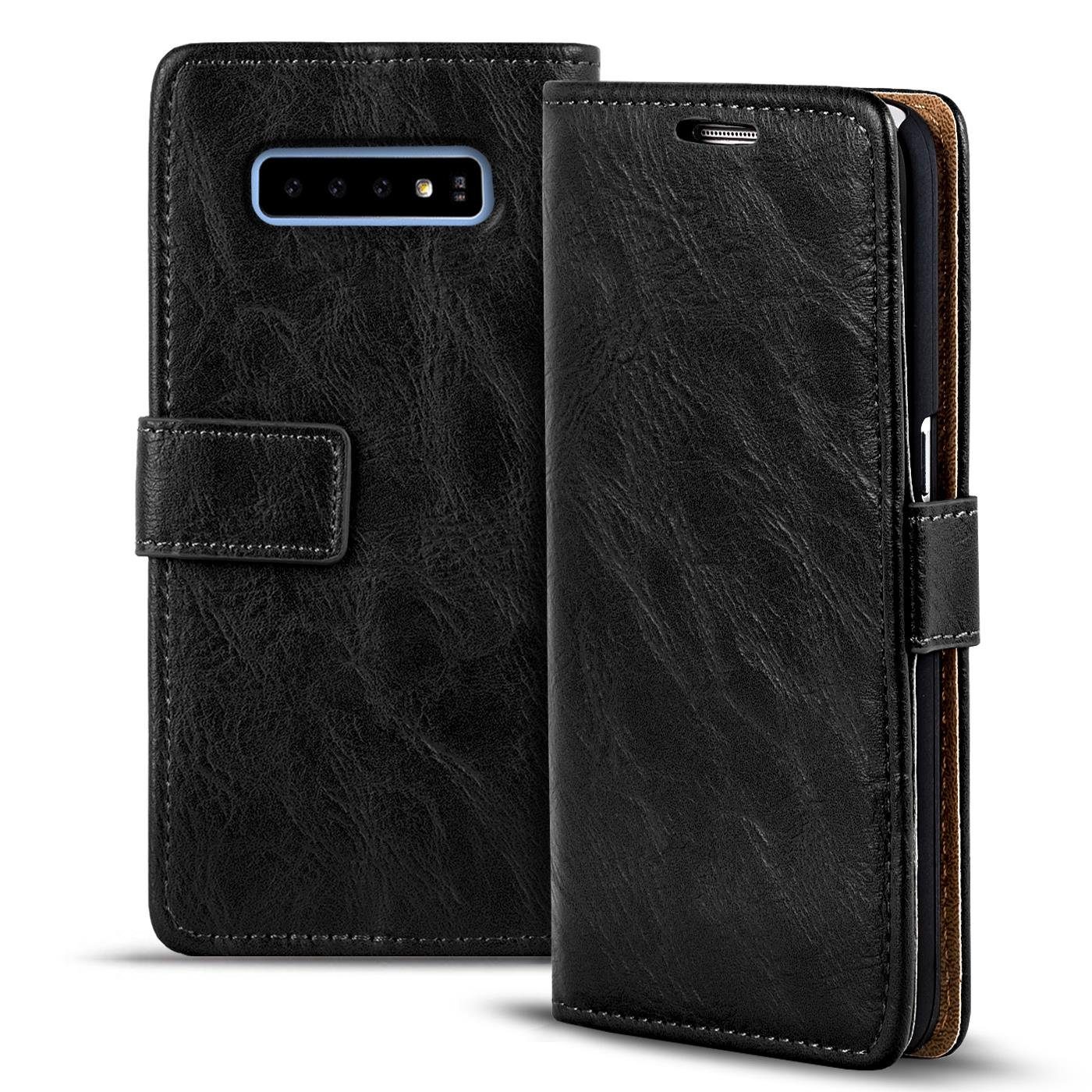 Handyhülle Retro Klapp Tasche Book Cover für Samsung Galaxy S10E