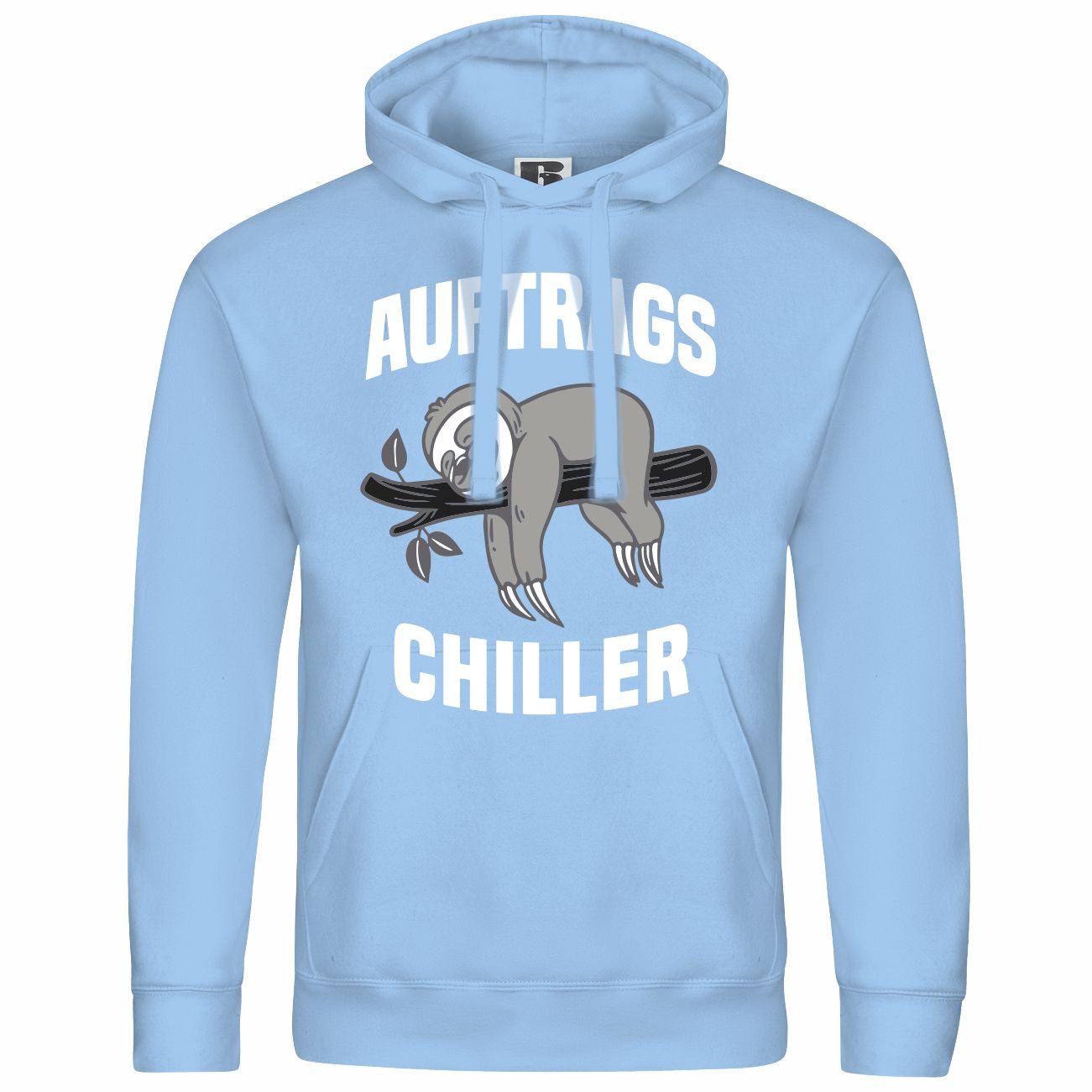 deinshirt Kapuzenpullover Herren Kapuzenpullover Auftrags Chiller Faultier günstig online kaufen