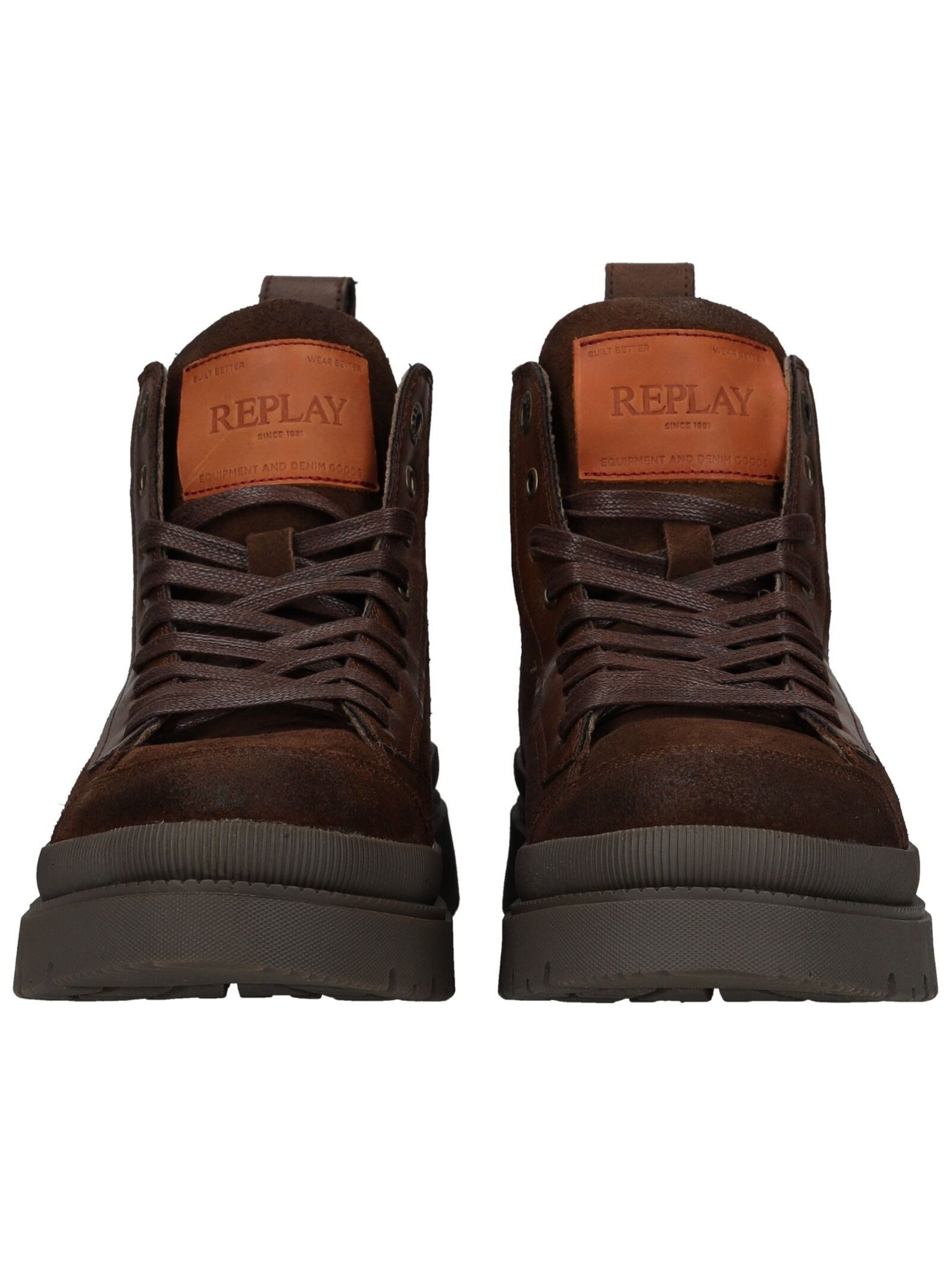 Replay Replay Stiefelette Veloursleder/Textil Schnürstiefelette