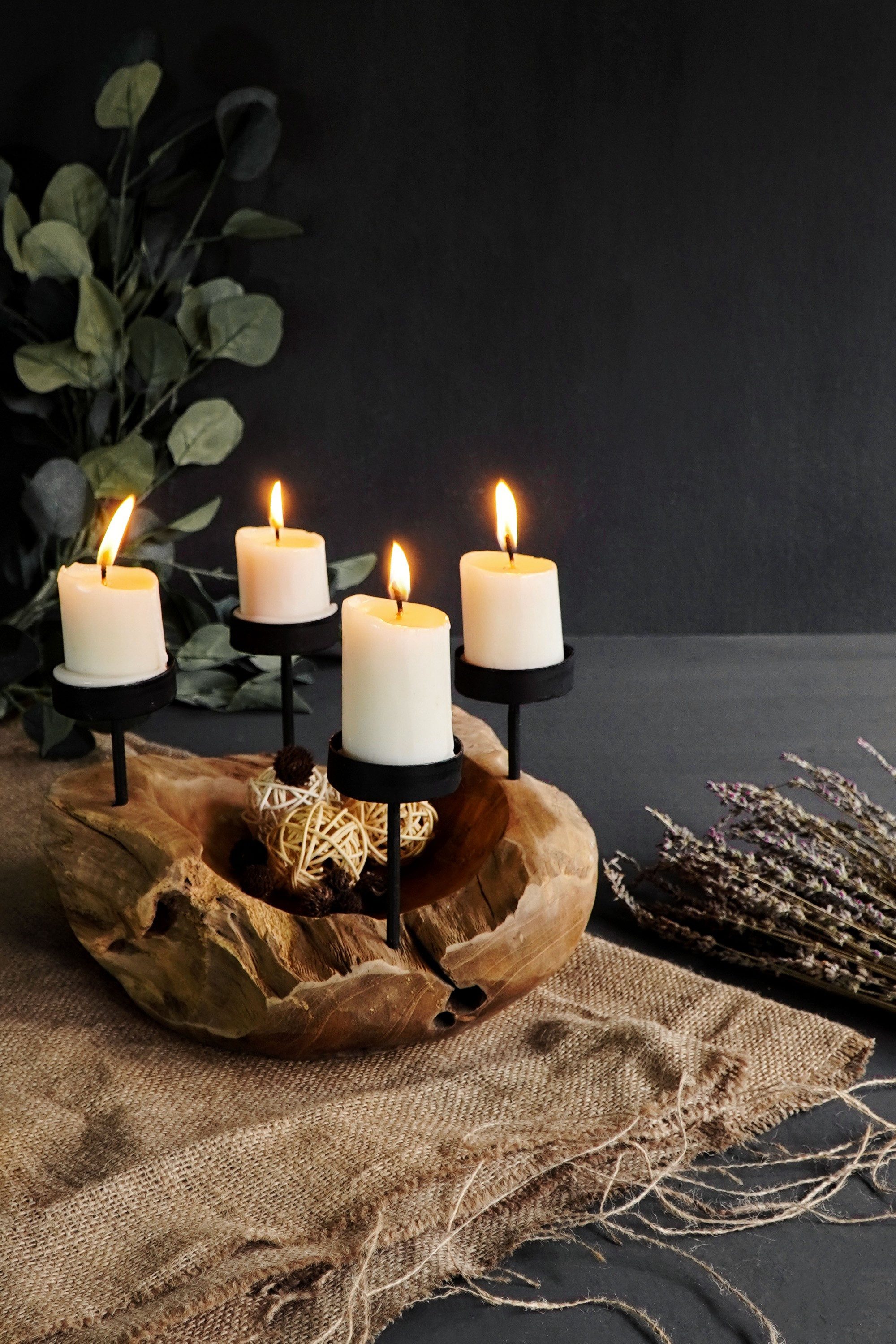 Deco Pleasure Kerzenständer, Kerzenhalter NILA
