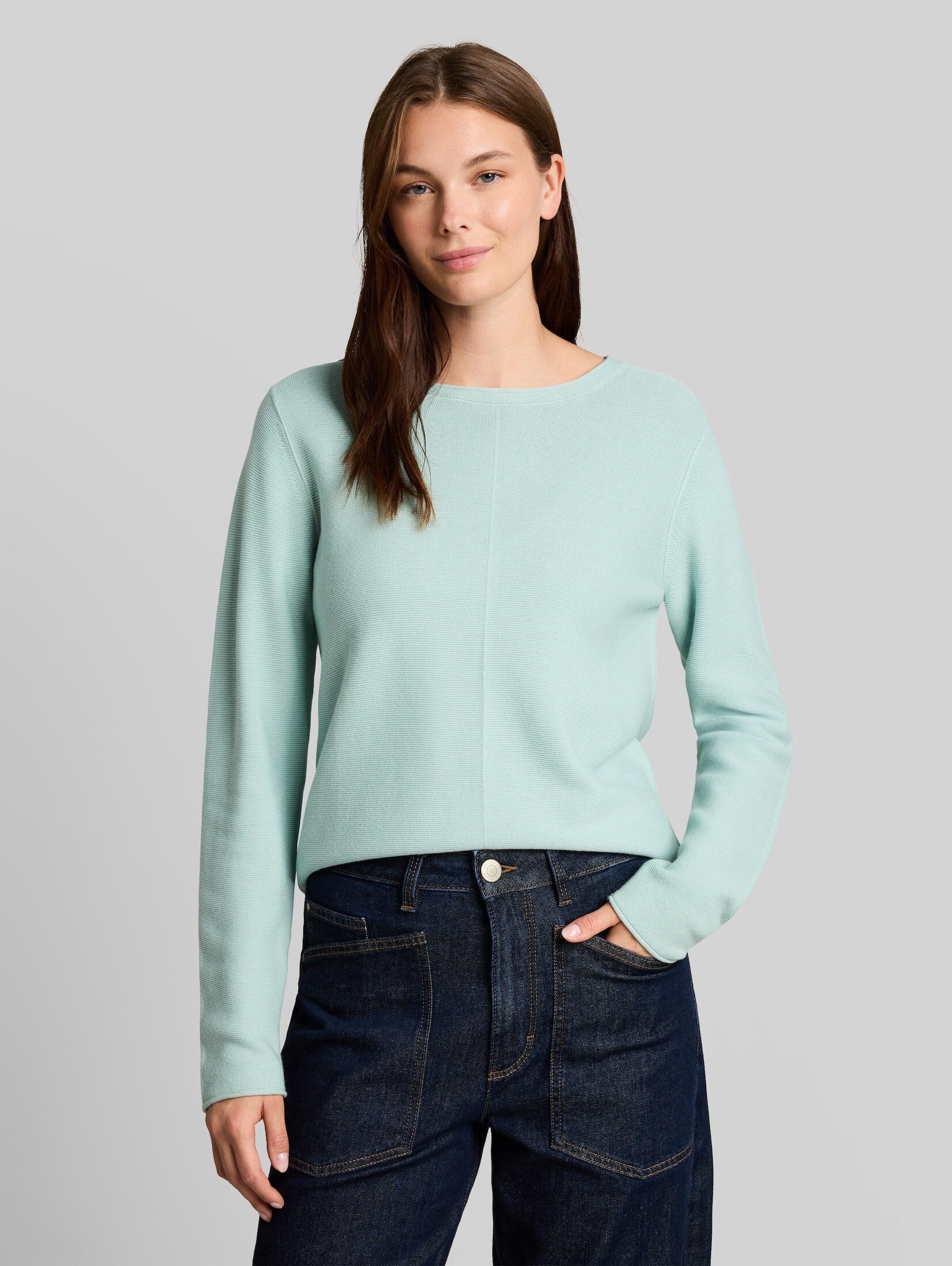 TOM TAILOR Strickpullover Pullover & Strickjacken Strickpullover aus Baumwolle
