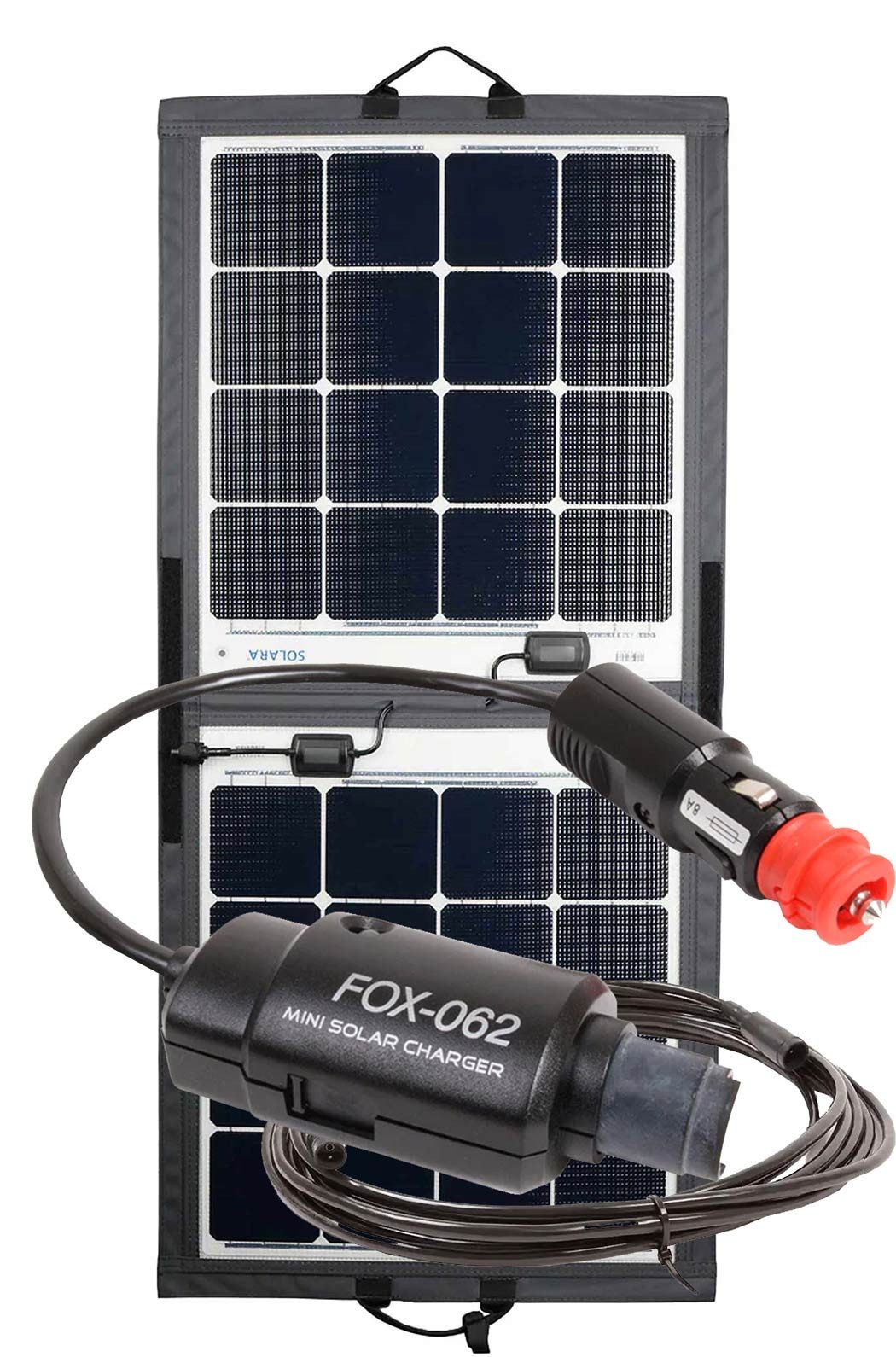 Solara Solaranlage Solara Set Power Mobil 120Wp, Kabelladeregler, 5m Anschlusskabel