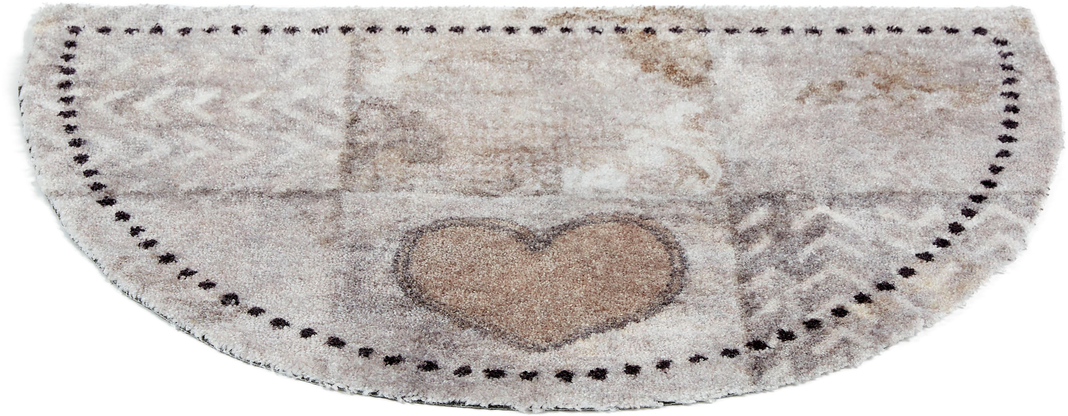 ASTRA Fußmatte Pure&Soft 017, halbrund, Höhe: günstig online kaufen