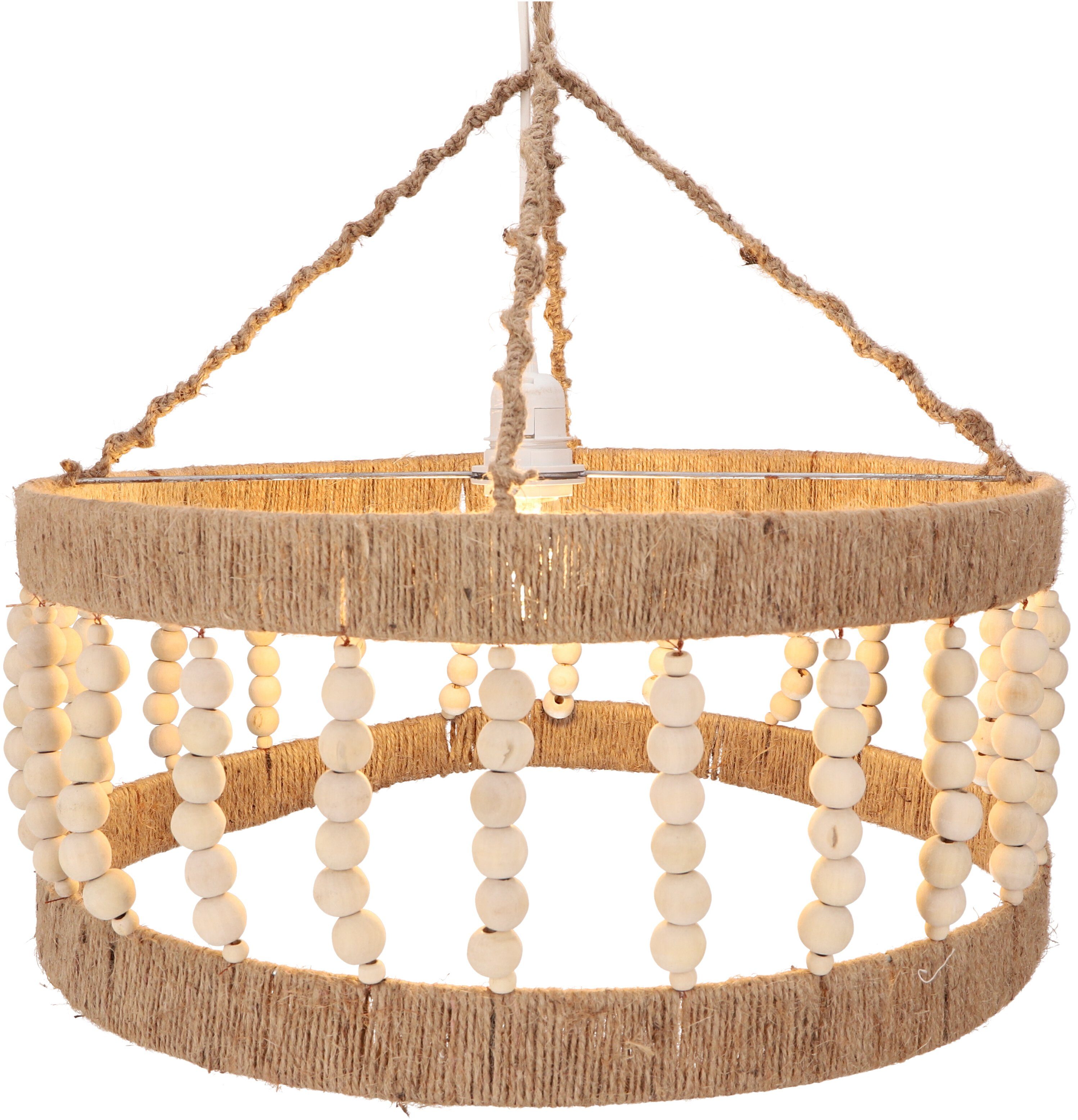 Guru-Shop Deckenleuchten Deckenlampe, in Bali handgefertigt günstig online kaufen