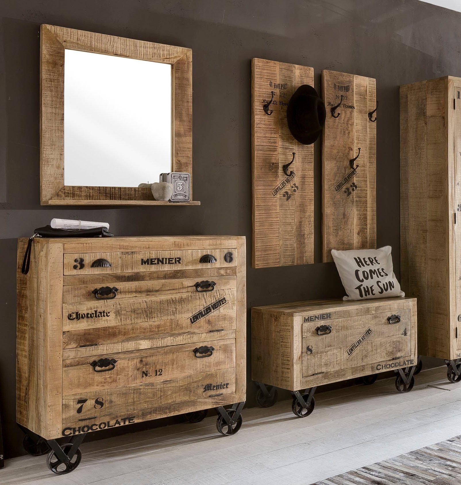 SIT Garderoben-Set RUSTIC (5-tlg) - SIT