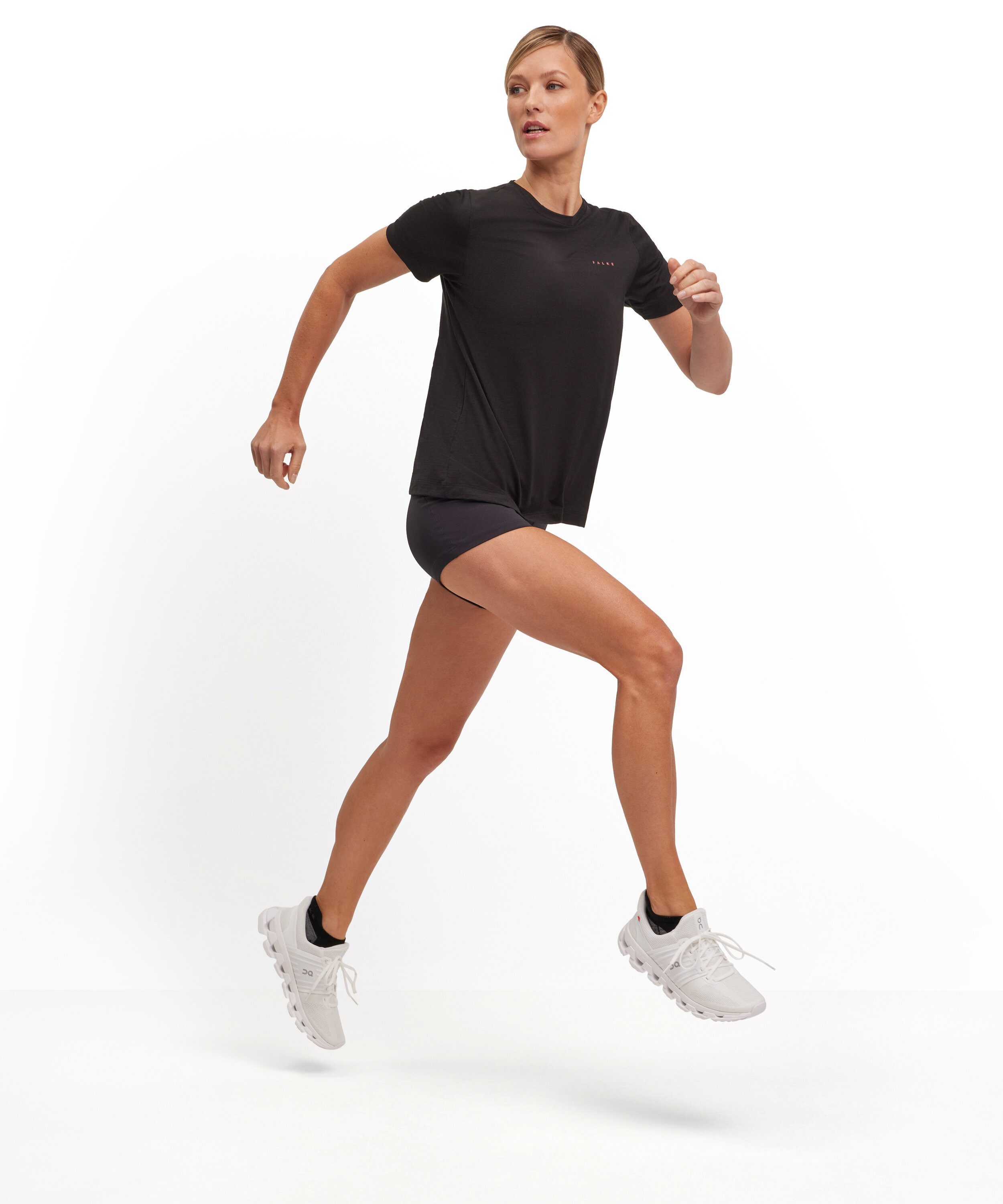 FALKE Laufshirt T-Shirt Leichtes Lauf-T-Shirt  (1-tlg., 1) Leichtes Lauf-T-Shirt 