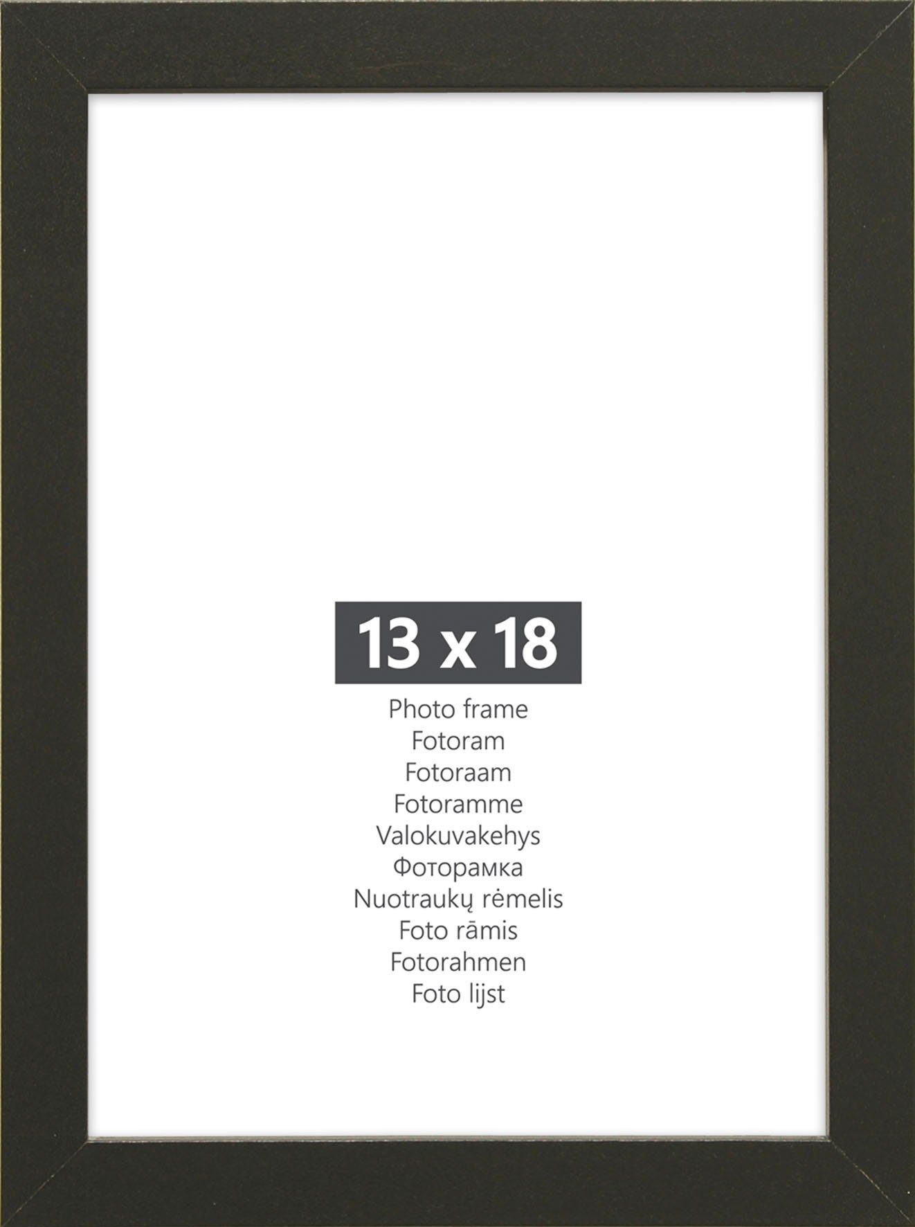 21x30 + 10x15 10er, + cm 4x + 13x18 A5) 2x (DIN 15x20 2x andas (Set, Bilderrahmen-Set St), 2x Bilderrahmen Schwarz A4) 10 (DIN