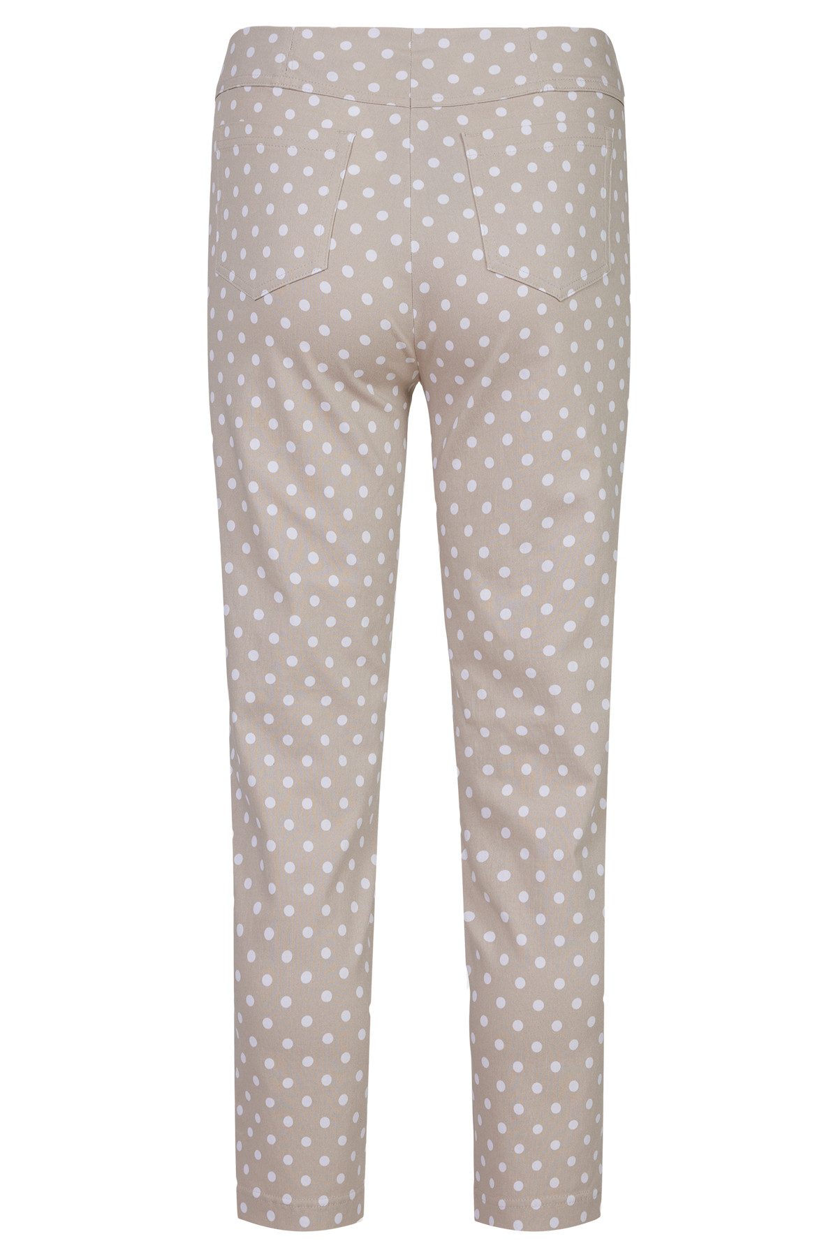 ROBELL Stretch-Hose BELLA09 Bengaline Punkte Print günstig online kaufen