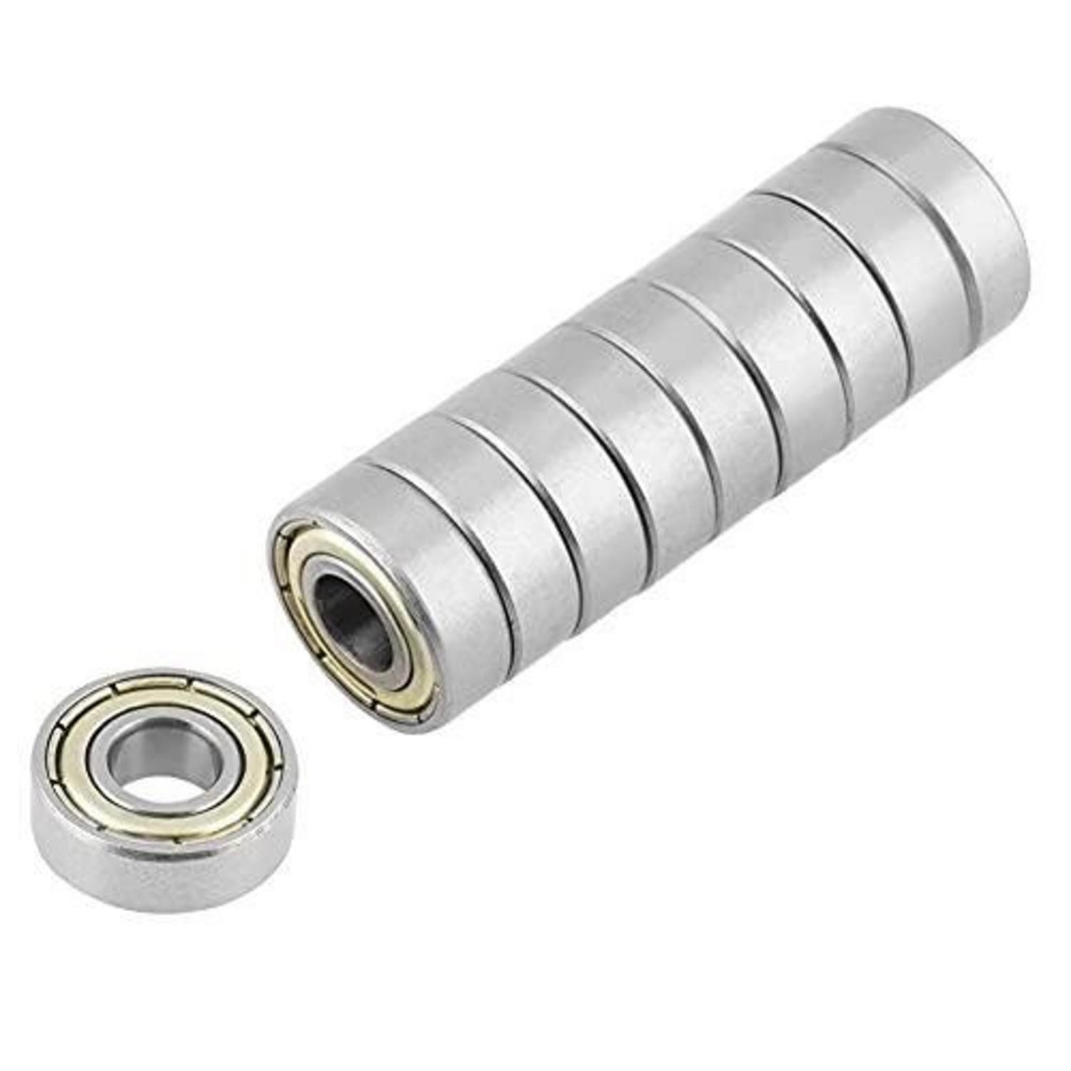 LuxusKollektion Kugellager Kugellager 696ZZ 10er-Set Edelstahl 6x15x5mm
