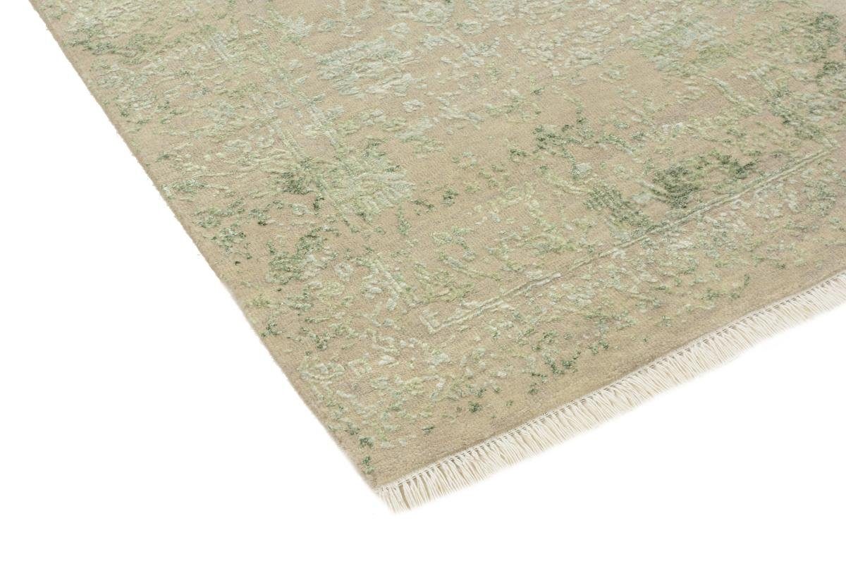 Orientteppich Sadraa 70x136 Handgeknüpfter Nain rechteckig, mm Höhe: Moderner Designteppich, 10 / Trading, Orientteppich