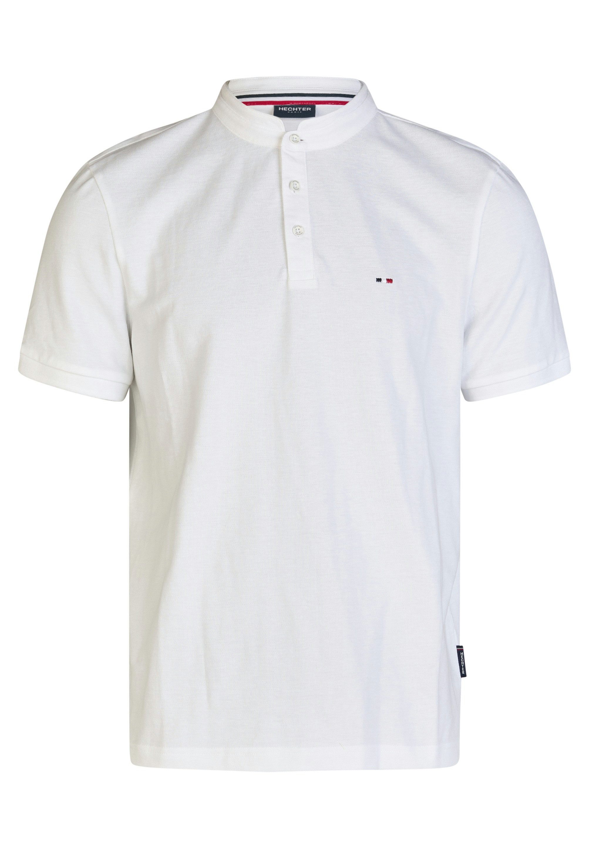 HECHTER PARIS Poloshirt (1-tlg) mit modernem Stehkragen