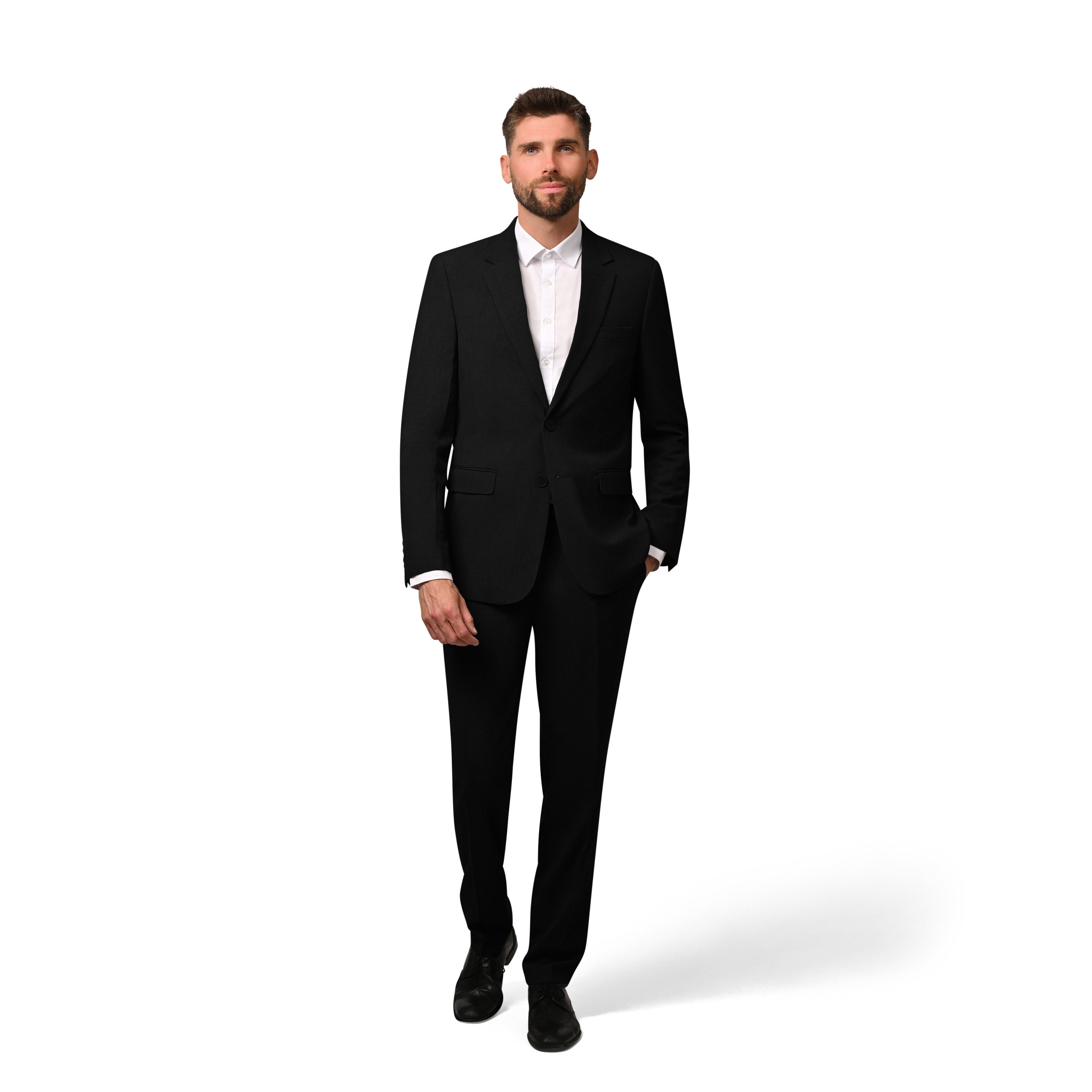 Hirschthal Anzug Herren Business Anzug Regular günstig online kaufen