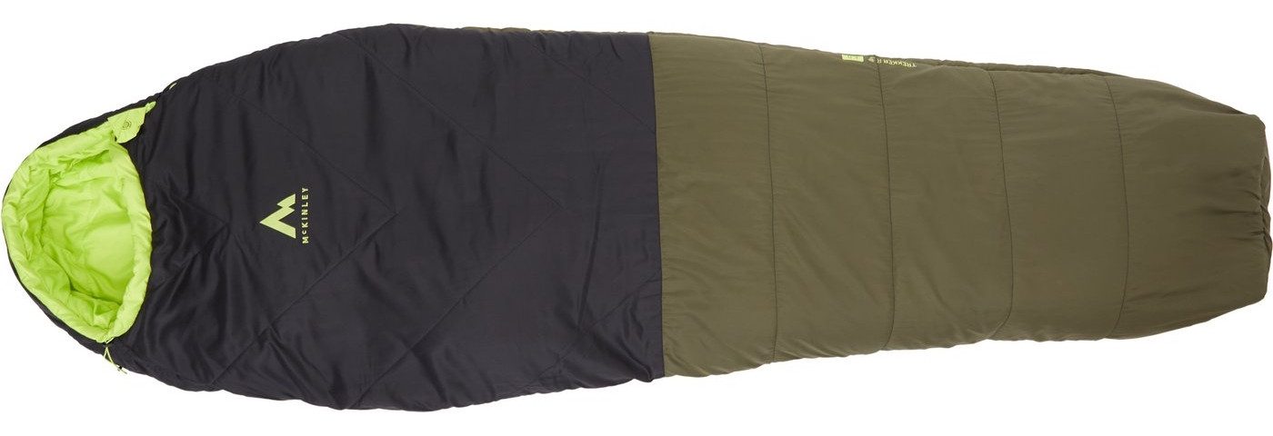 McKINLEY Trekkingschlafsack Mu-Schlafsack Trekker R 10 901 OLIVE DARK/BLACK NIG