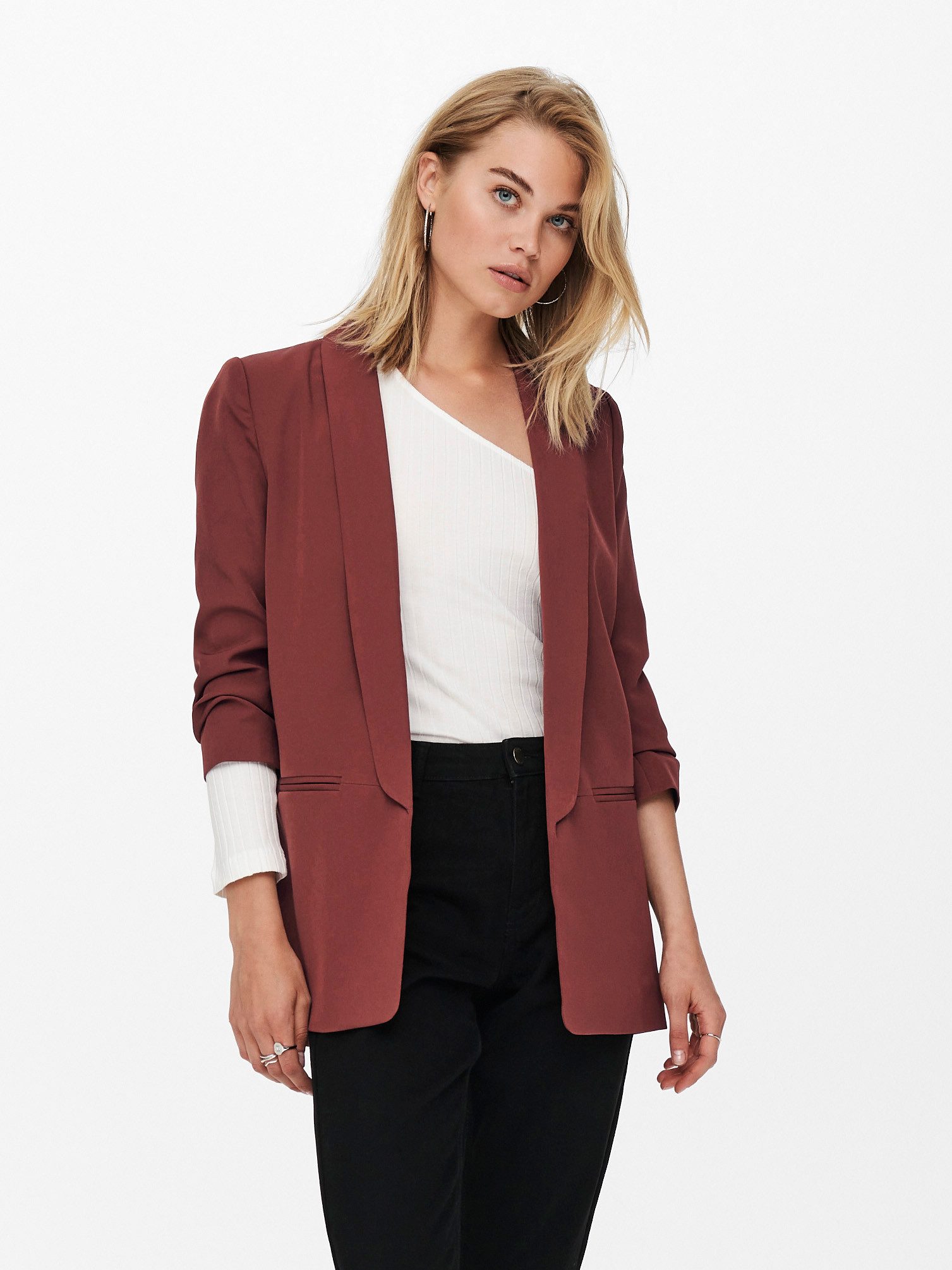 ONLY Kurzblazer ONLELLY 3/4 LIFE BLAZER TLR NOOS mit 3/4 Ärmel günstig online kaufen