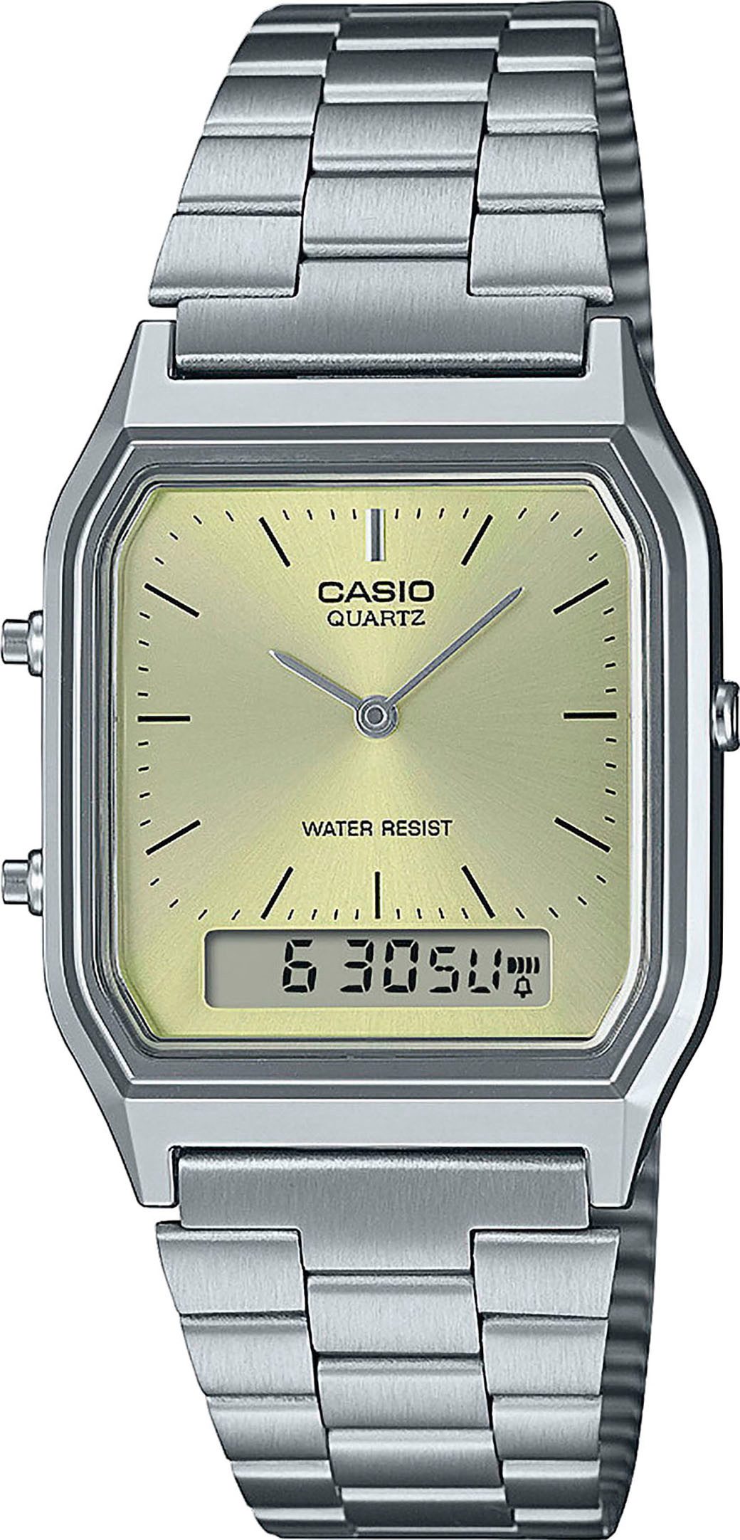 CASIO VINTAGE Chronograph AQ-230A-9AMQYES, Quarzuhr, Armbanduhr, günstig online kaufen