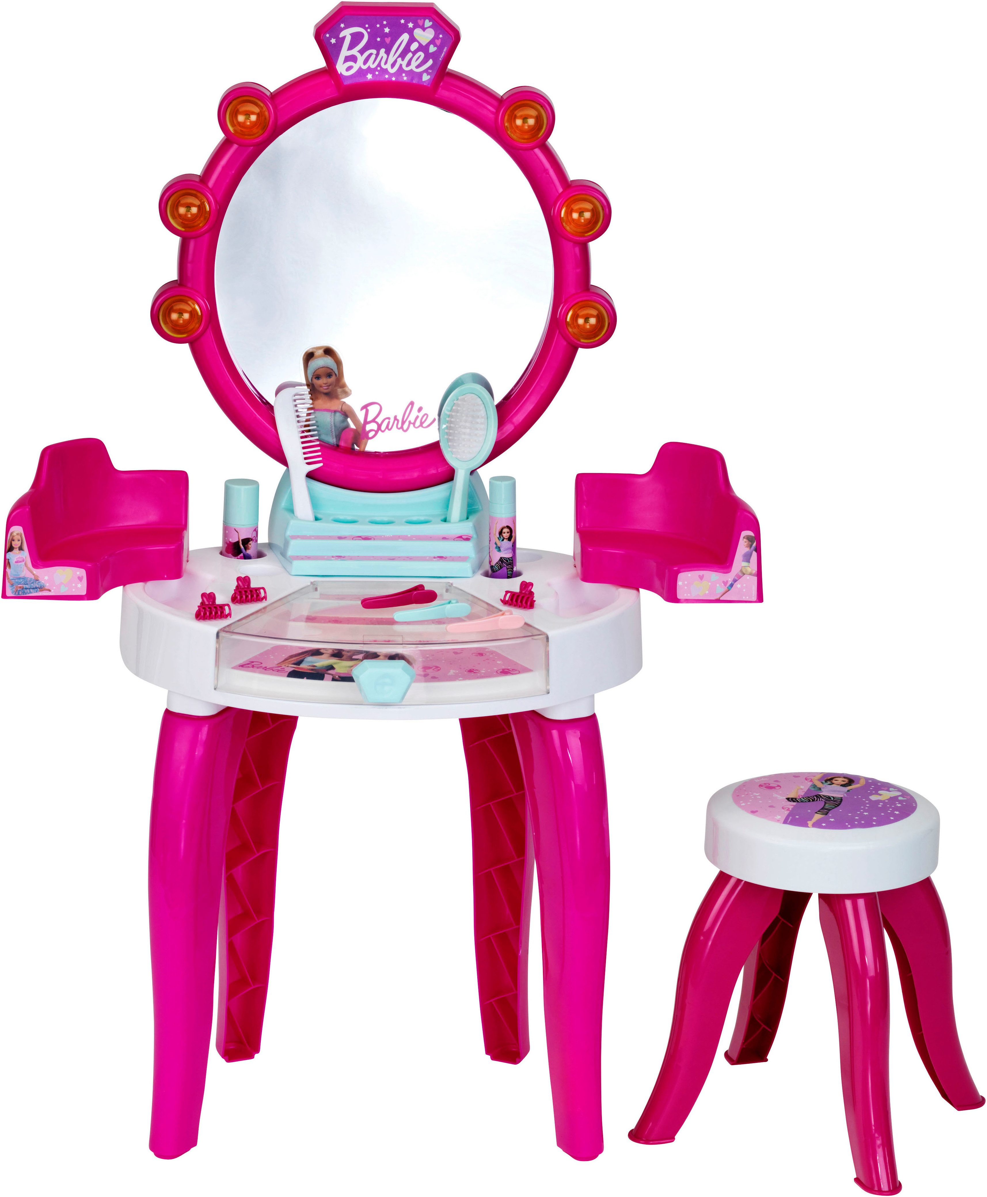 Klein Schminktisch Barbie, Schönheitsstudio günstig online kaufen