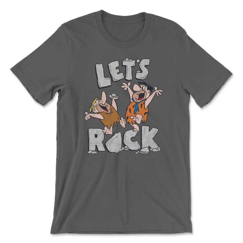 The Flintstones T-Shirt Let'S Rock T-Shirt
