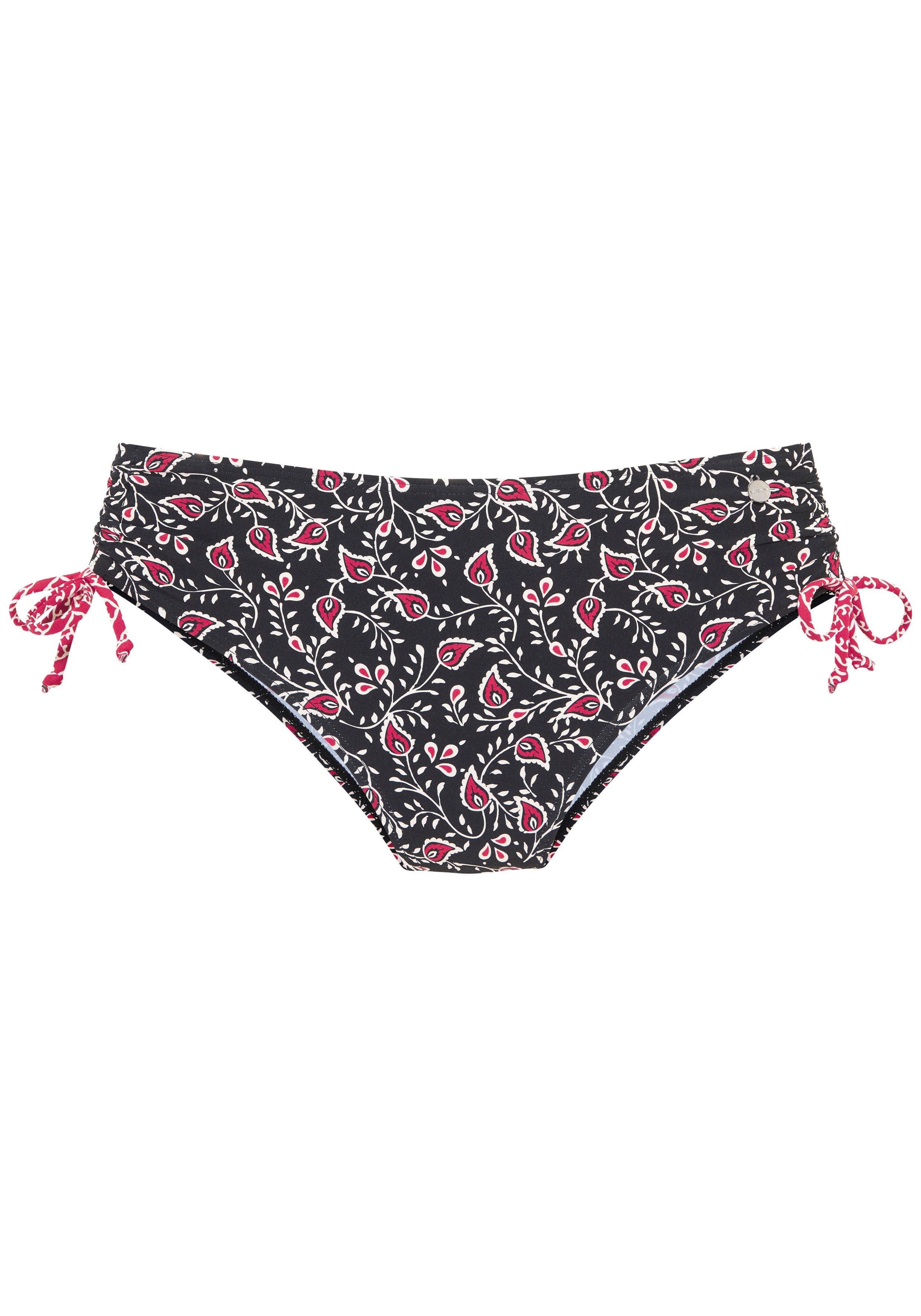 LASCANA Bikini-Hose Louna seitlich regulierbar und im Mustermix-Design – Bild 2 von 4