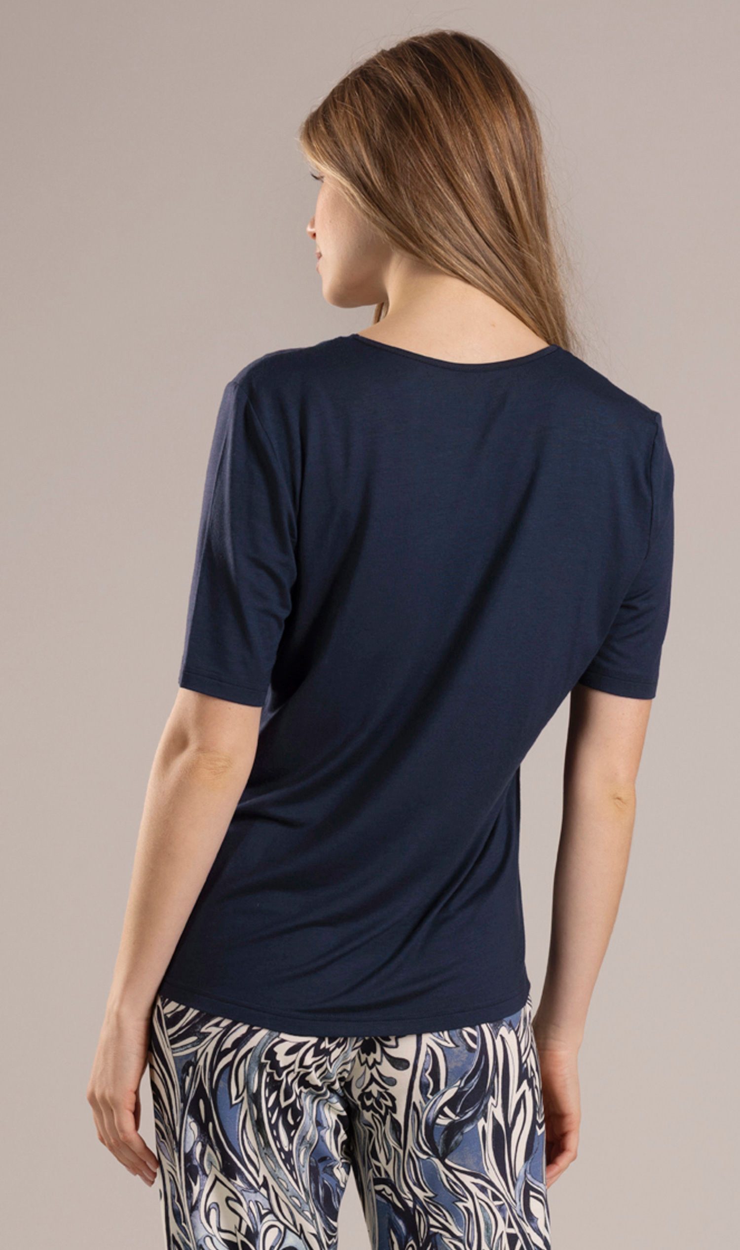 Nina Von C. Pyjamaoberteil Damen Pyjamashirt (1-tlg) günstig online kaufen