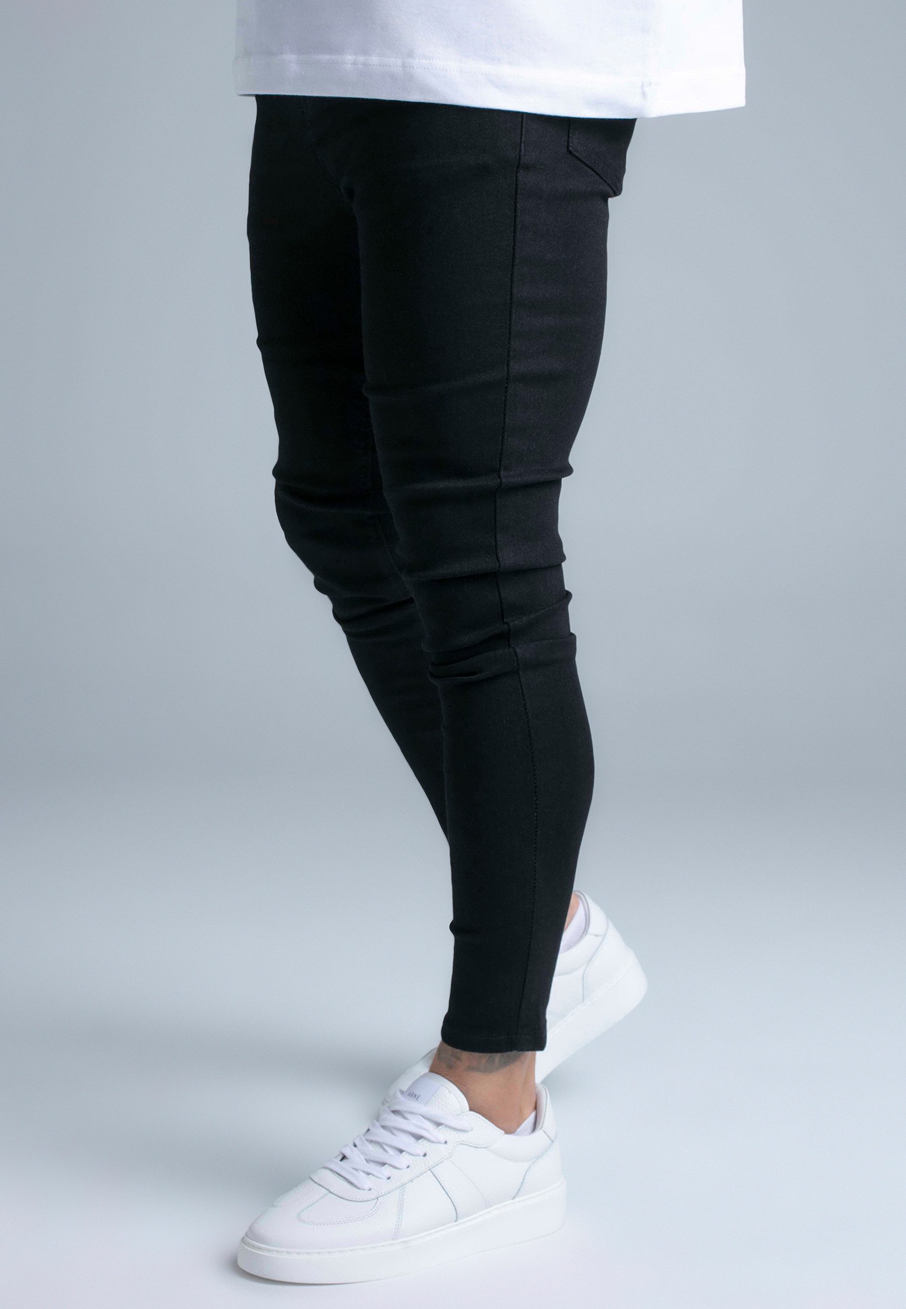 Siksilk Regular-fit-Jeans SikSilk Herren Skinny Jeans – Bild 5 von 5