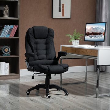 Vinsetto Schreibtischstuhl Bürostuhl ergonomisches design, Atmungsaktiv