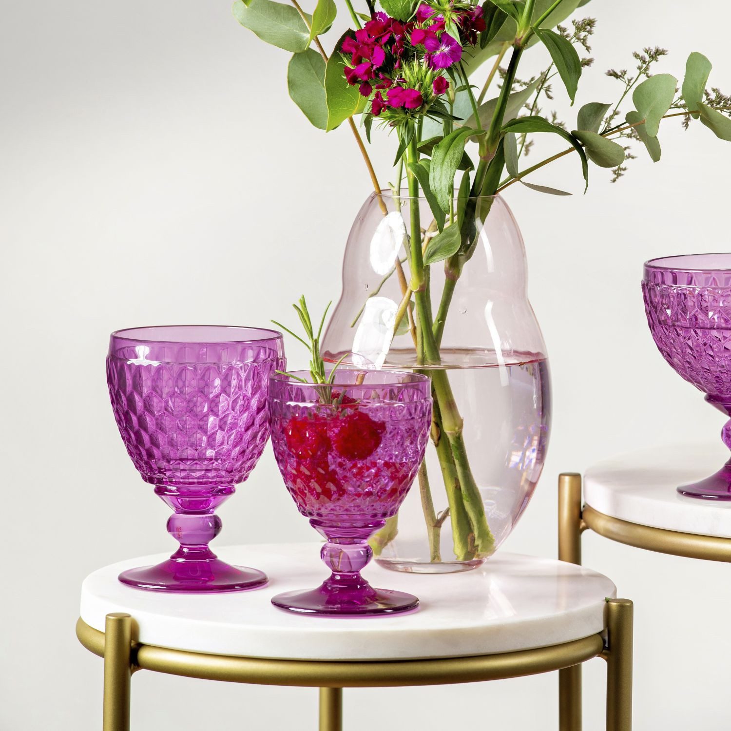 Villeroy & Boch Weinglas Boston Berry, Kristallglas, spülmaschinenfest