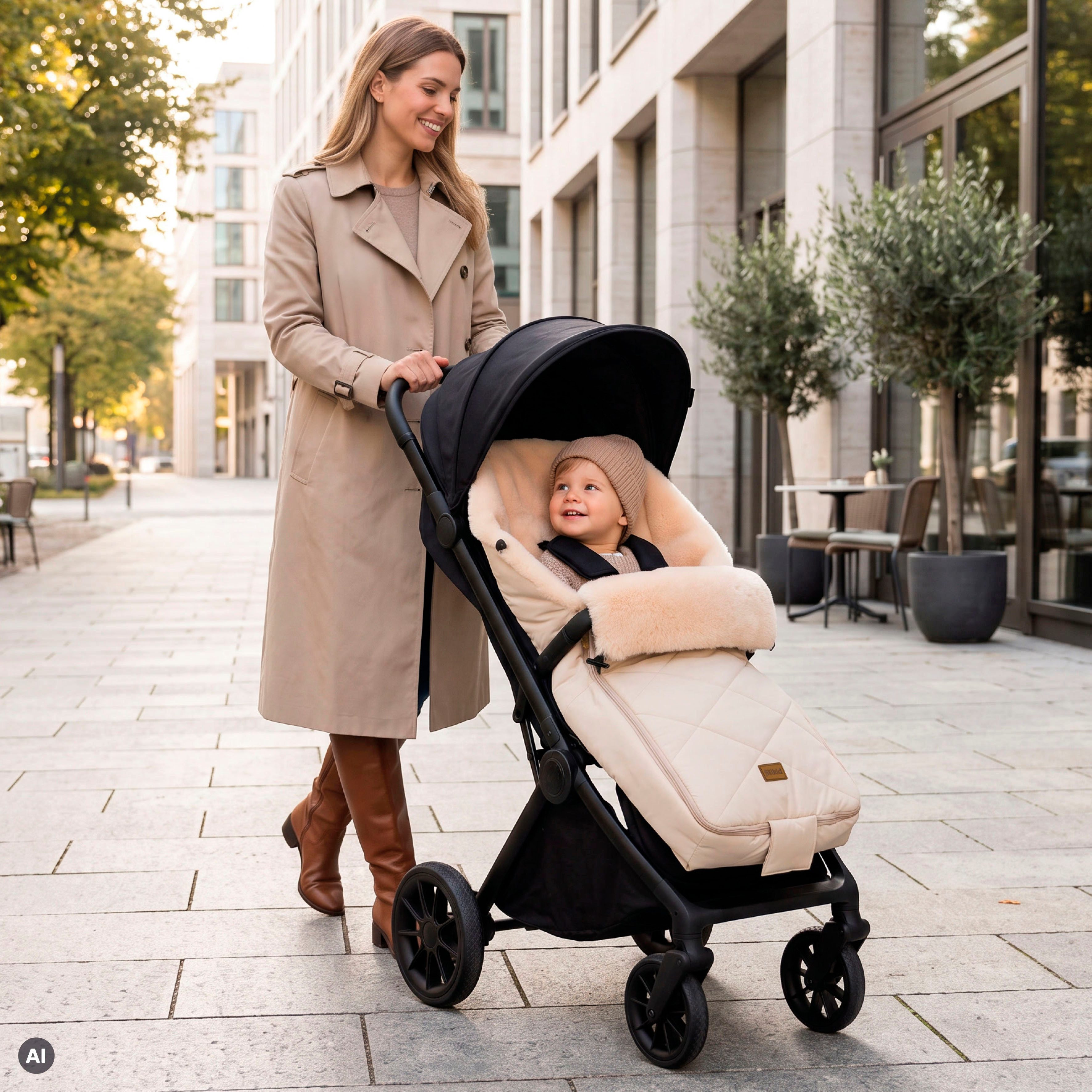 Fillikid Fußsack Vegan Comfort, Winterfußsack – Bild 2 von 5