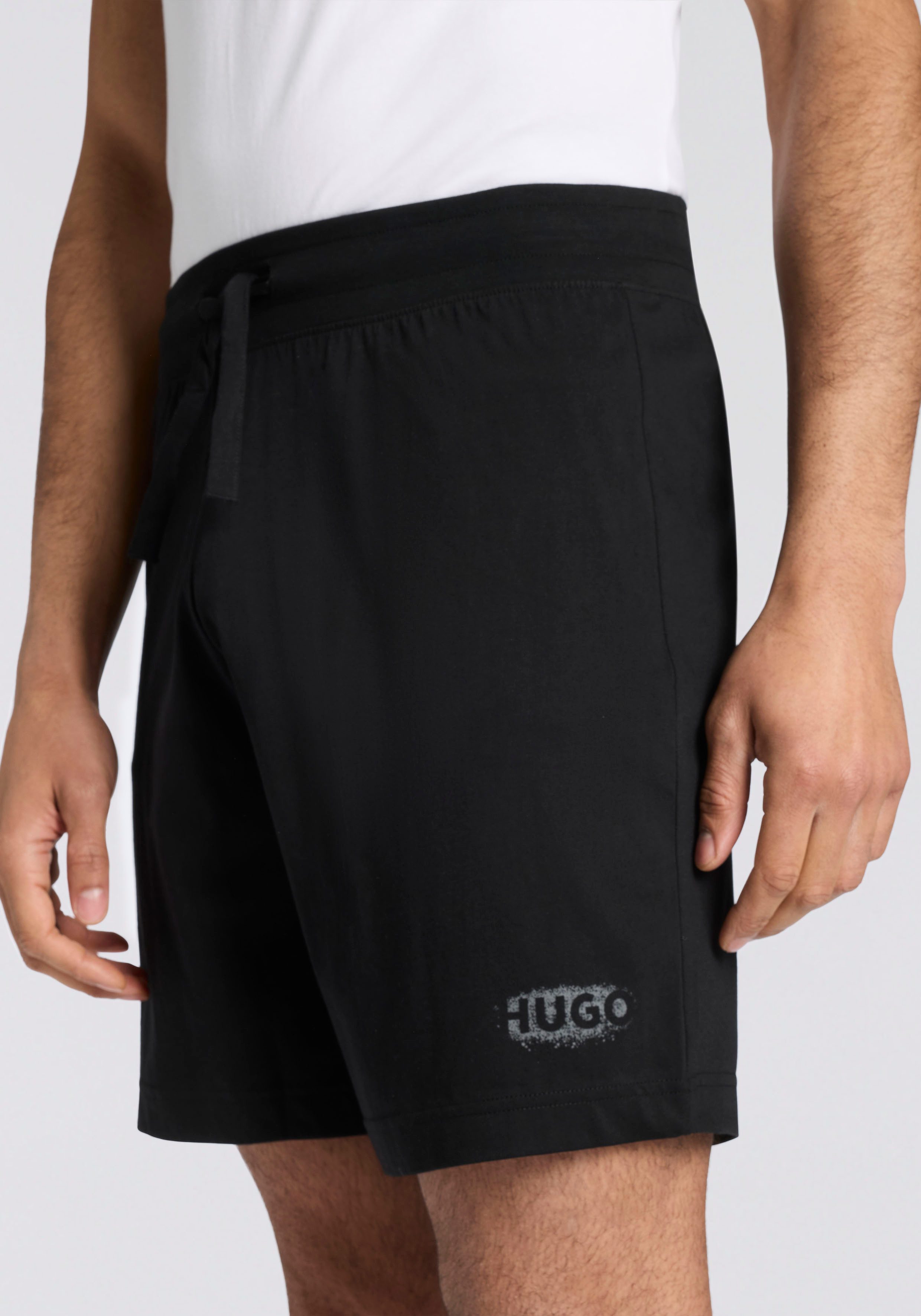 HUGO Shorts SPRAY mit Tunnelzug günstig online kaufen