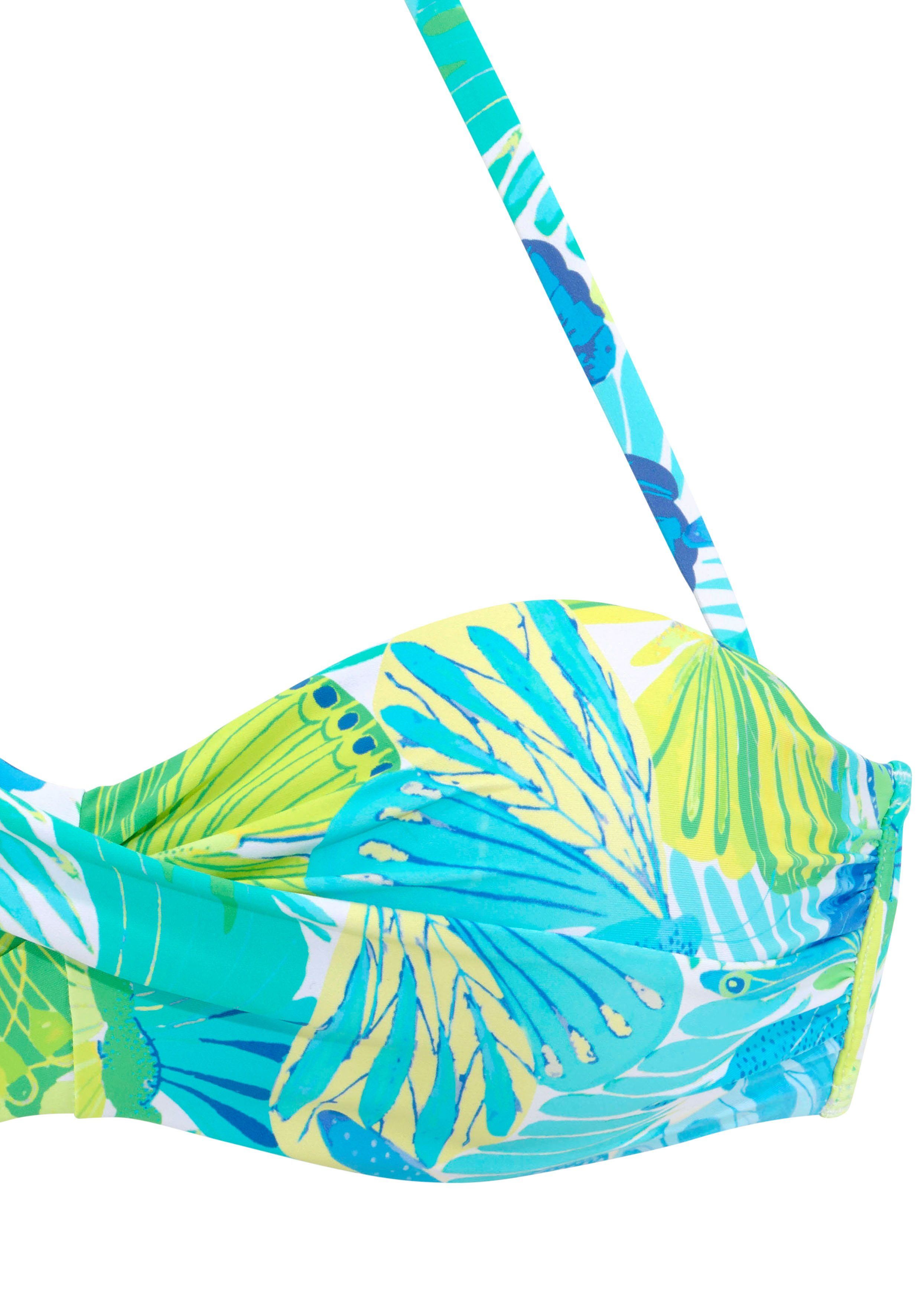 Sunseeker Bügel-Bandeau-Bikini-Top, mit Schmetterling-Design – Bild 3 von 5