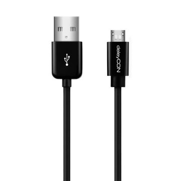 deleyCON deleyCON 3,0m Micro USB Ladekabel Datenkabel Handys Smartphones Smartphone-Kabel