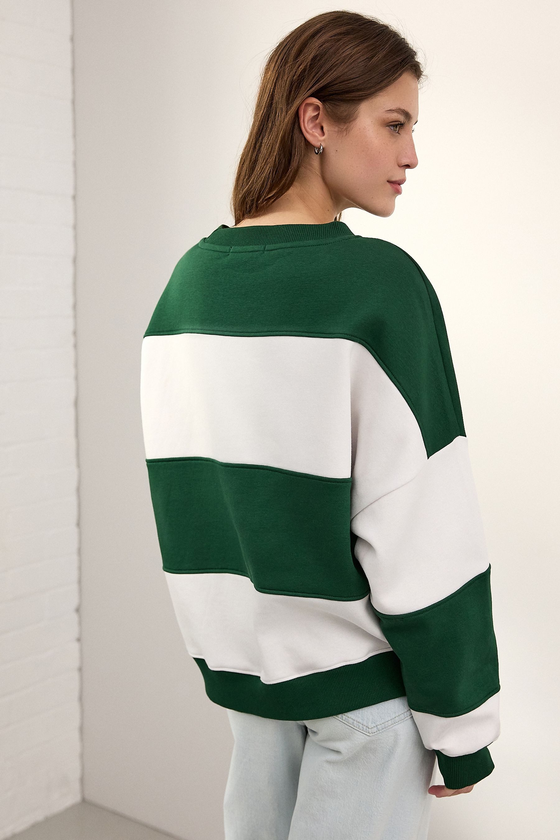 Next Sweatshirt Schweres Relaxed Fit Sweatshirt günstig online kaufen