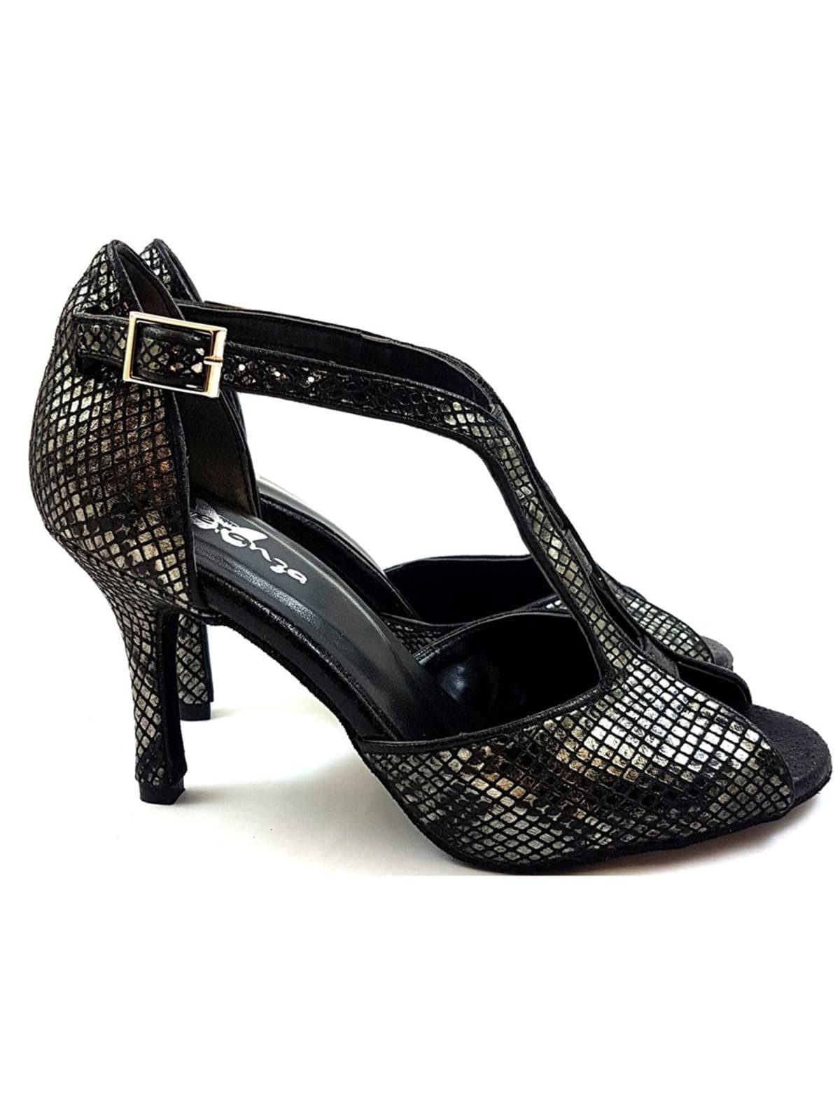 Dancing Queens Tanzschuhe High-Heel-Sandalette Absatz 8.5 cm