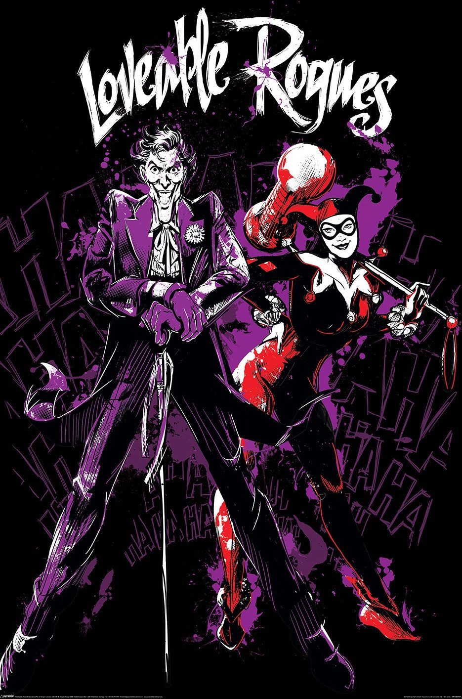 Poster Batman - Lovable Rogues - Poster 61x91,5 cm