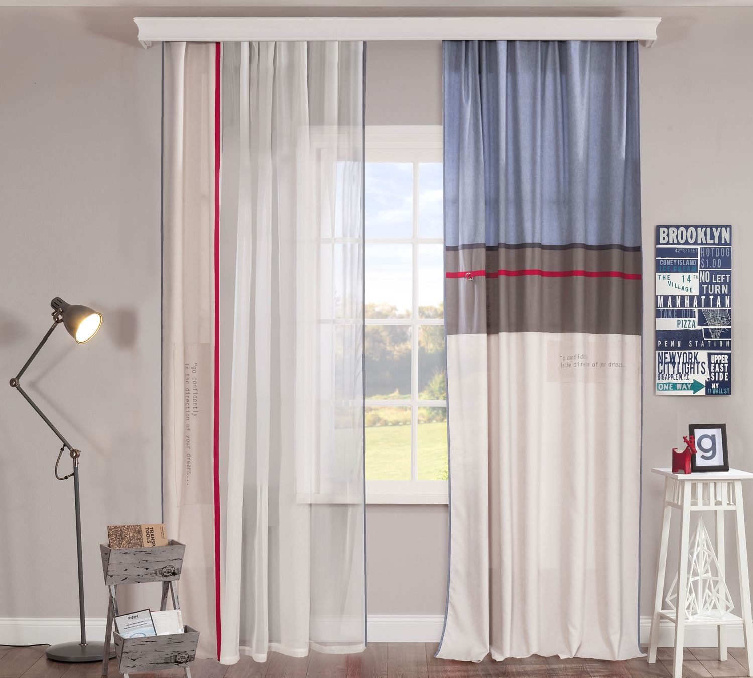 Möbel-Zeit Gardine SELECT, 160x260 cm