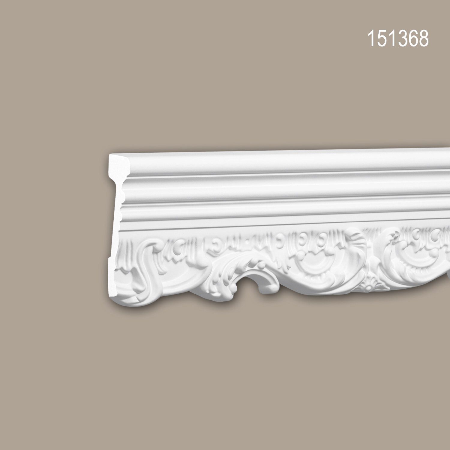 Thumbnail - Profhome Zierleiste 151368 Wand- und Friesleisten 1 Karton SET mit 6 Zierleisten 12 m, kleben, Polyurethan Hartschaum, 6...